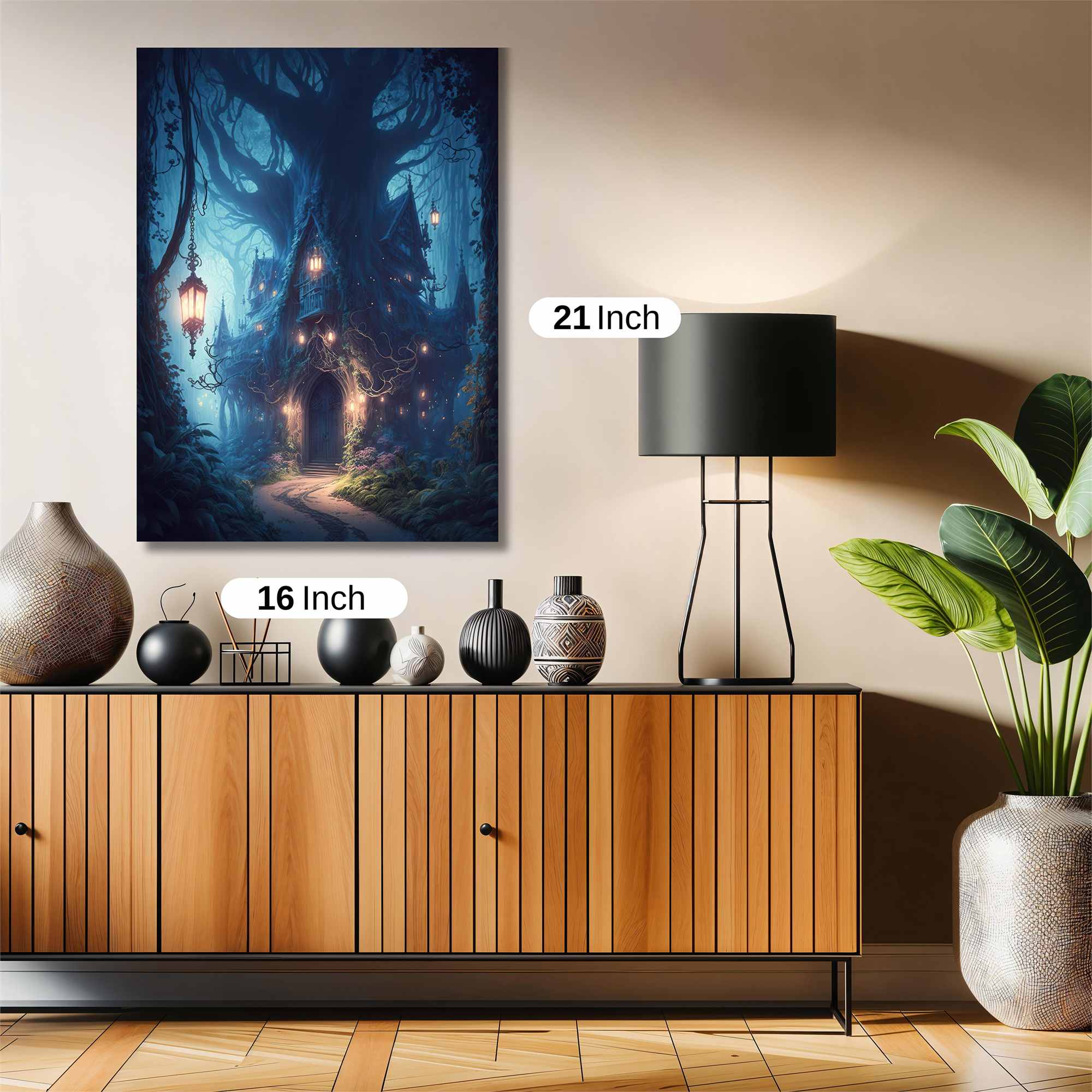 Treehouse Enchantment Safe Wall Magnetic / M