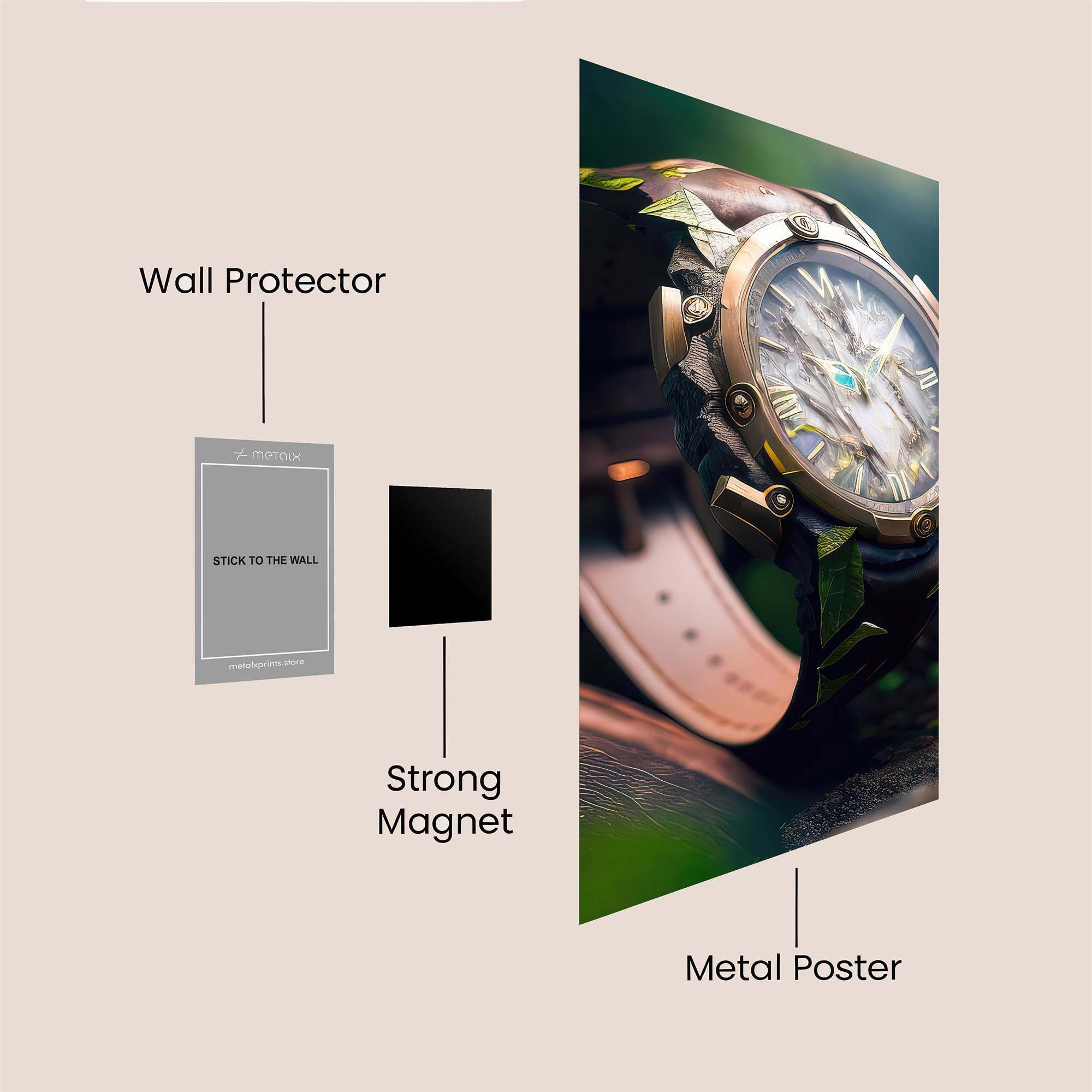 Timekeeper Enigma Safe Wall Magnetic / M