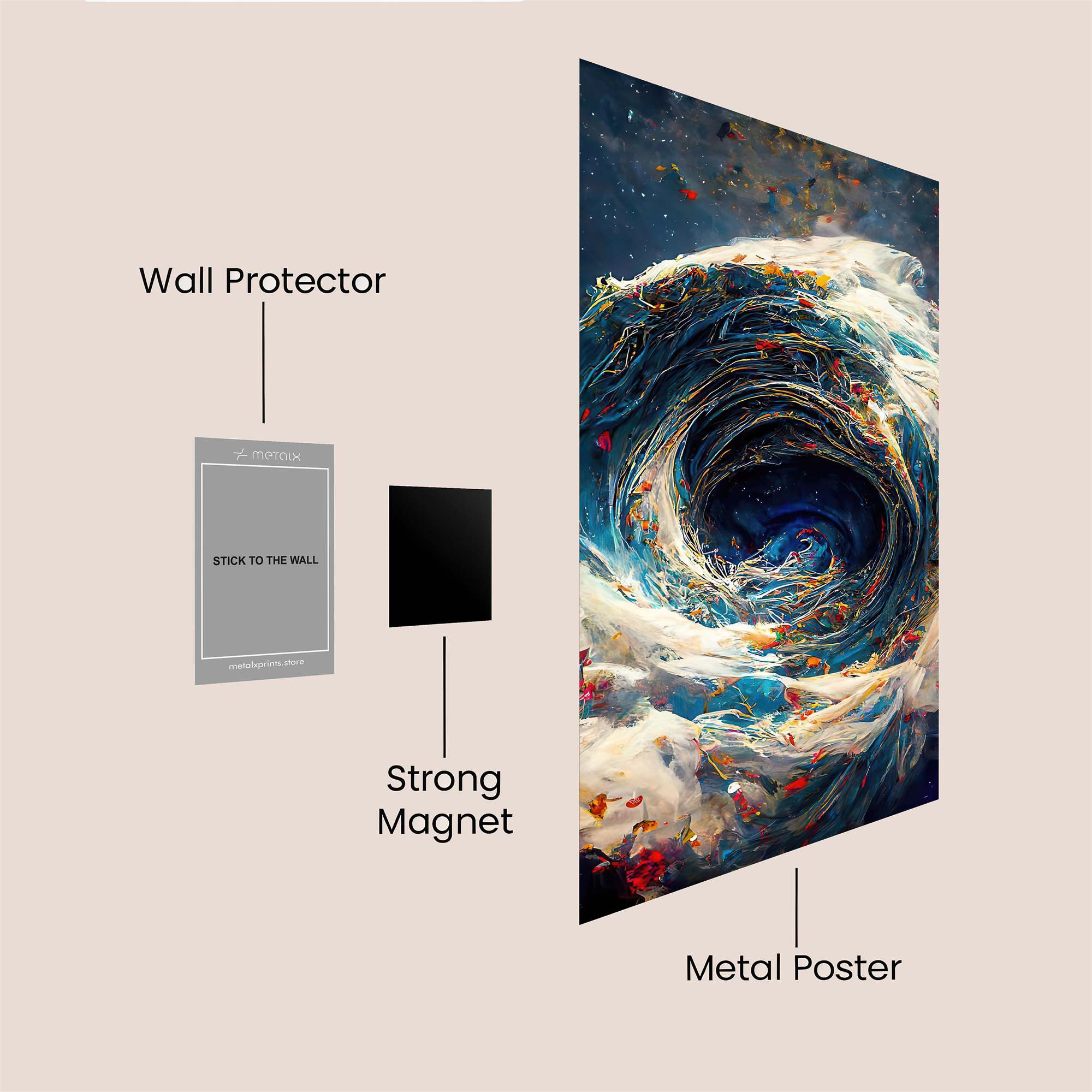 Cosmic Vortex Safe Wall Magnetic / M