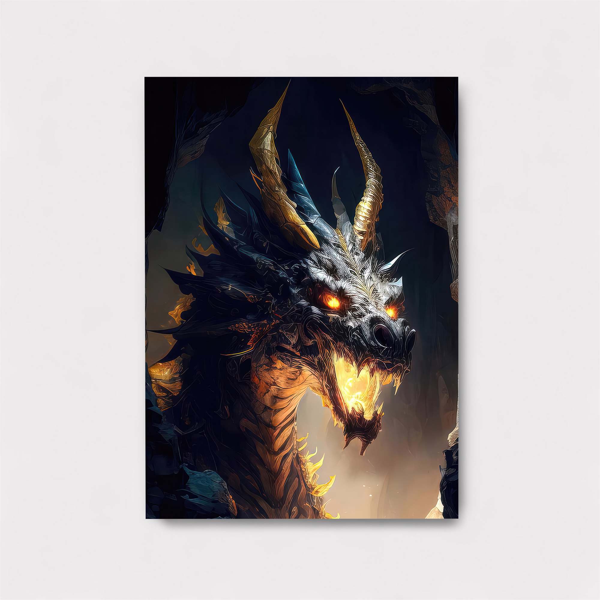 Dragon Menace Safe Wall Magnetic / M
