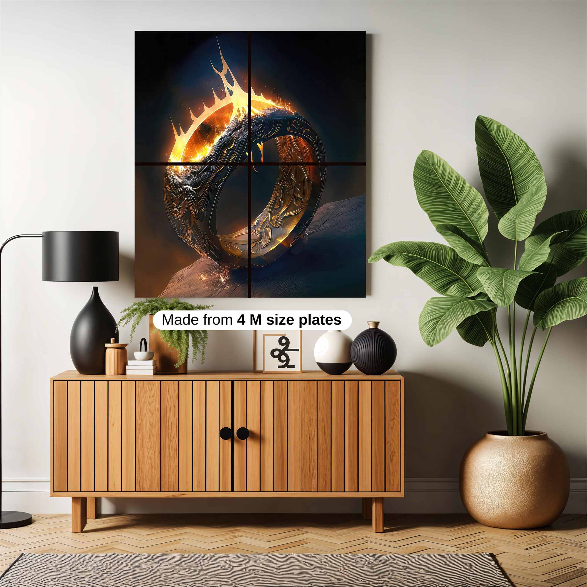 OneRing Ablaze Safe Wall Magnetic / M