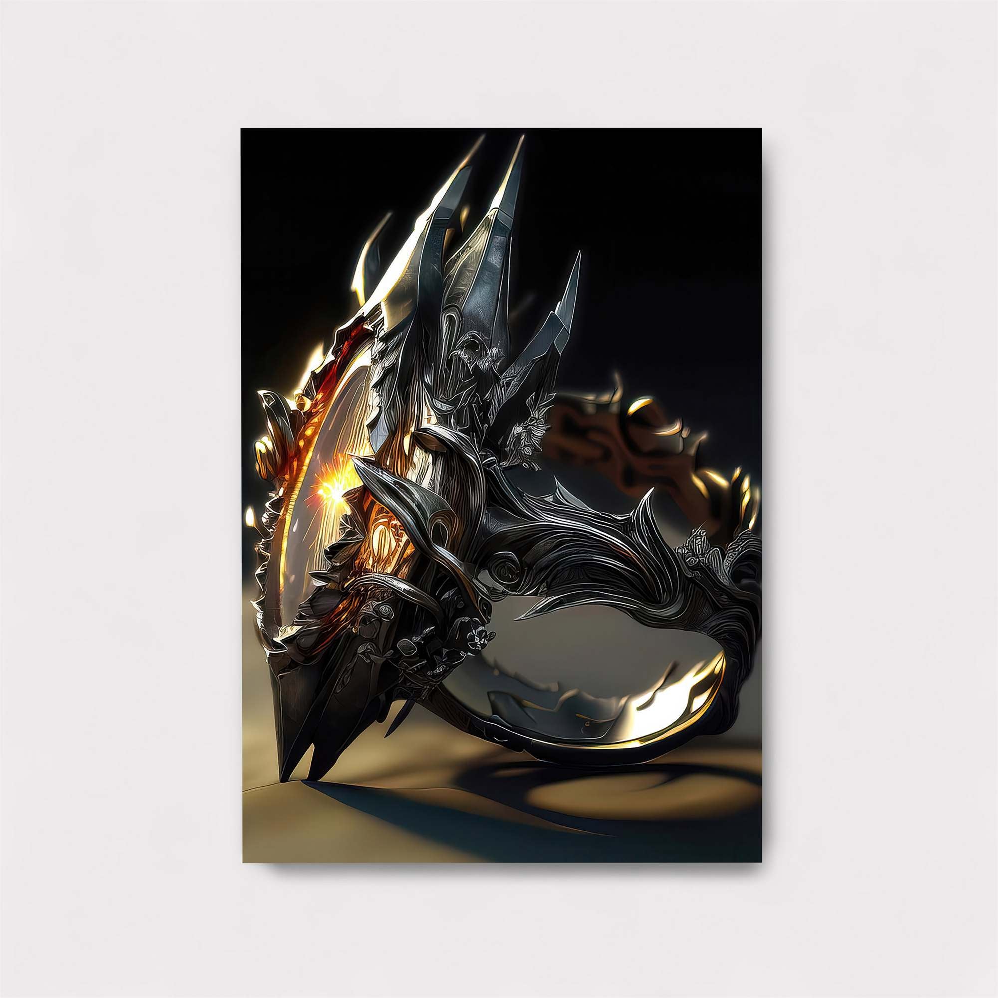 Dragonfire Menace Safe Wall Magnetic / M