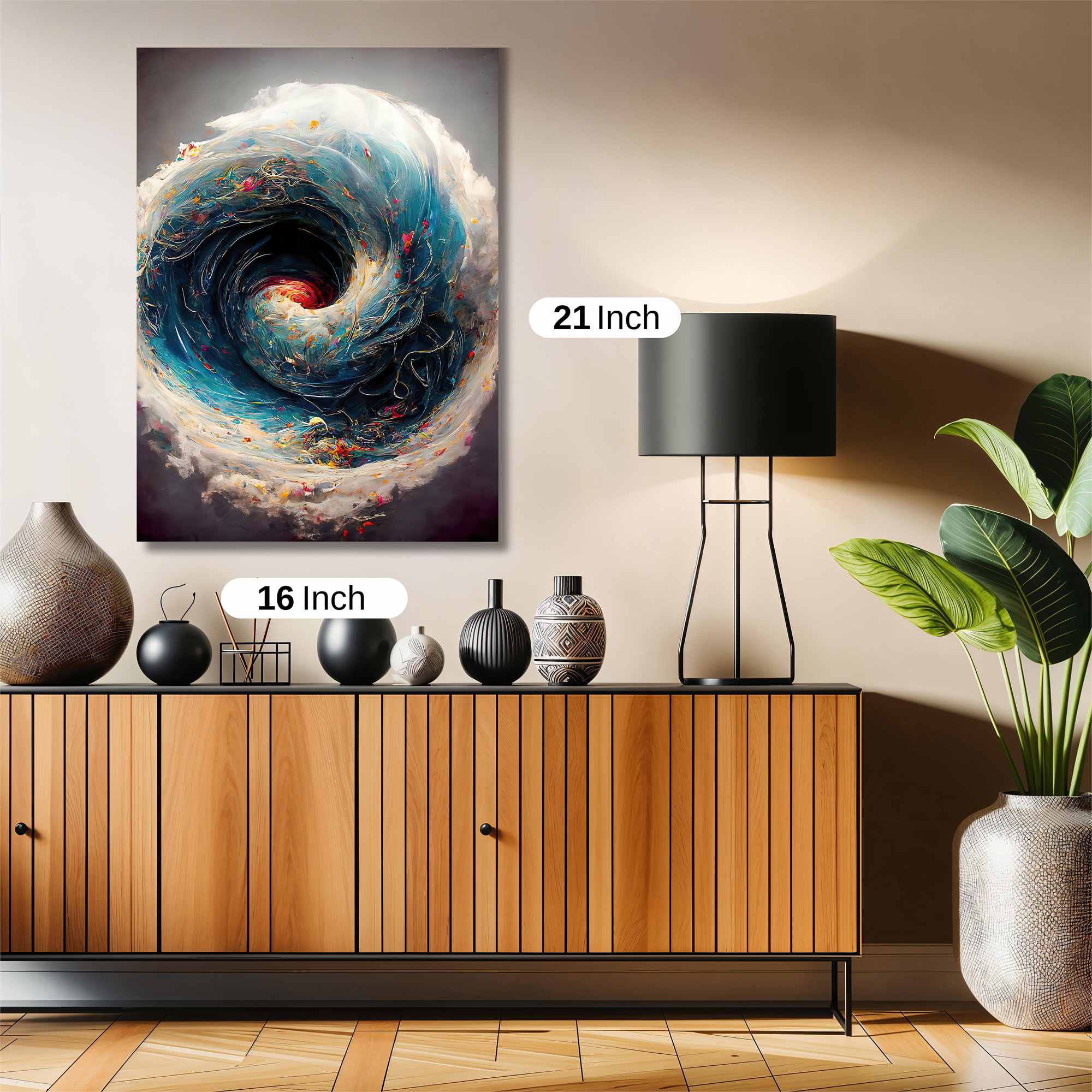 Cosmic Whirl Safe Wall Magnetic / M