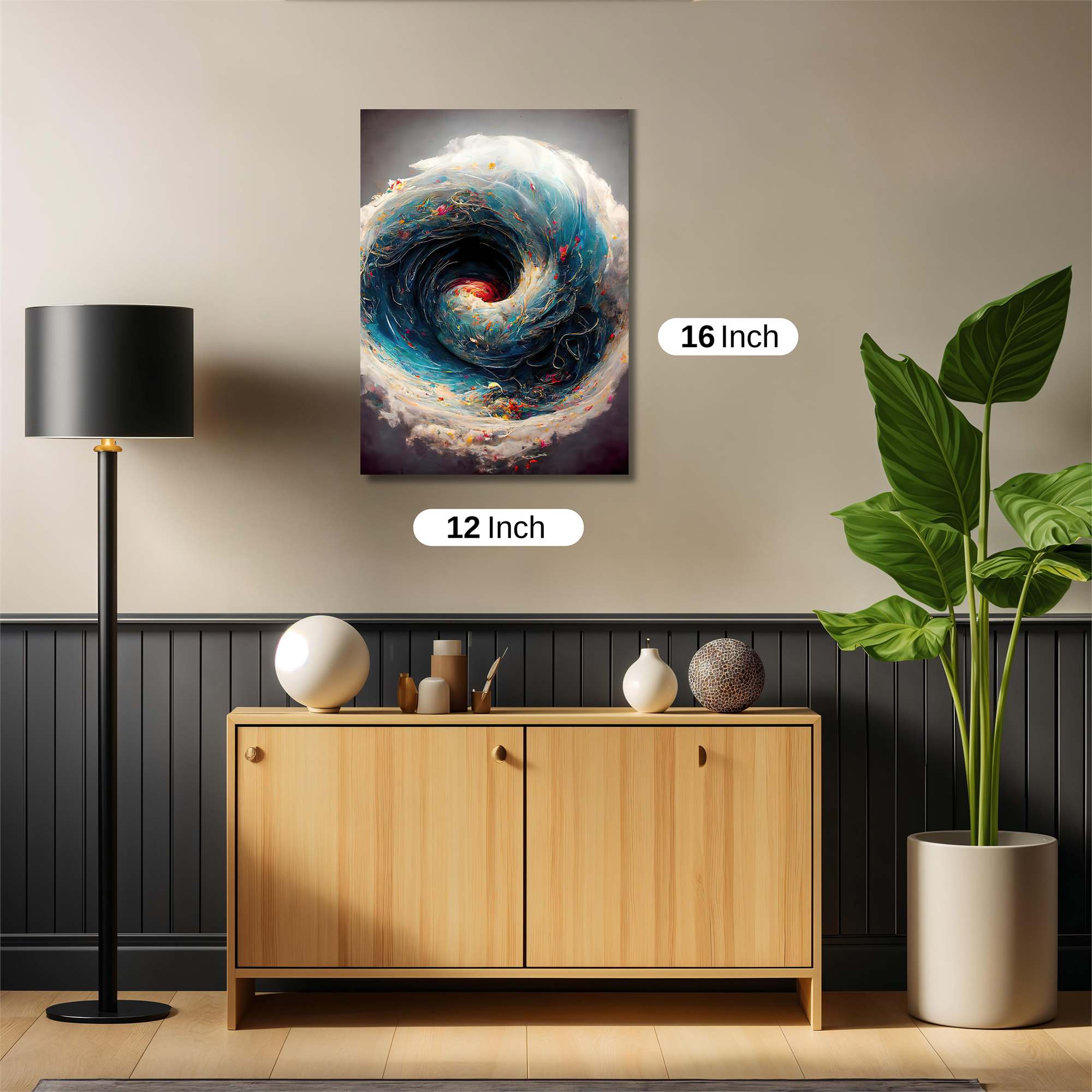 Cosmic Whirl Safe Wall Magnetic / M