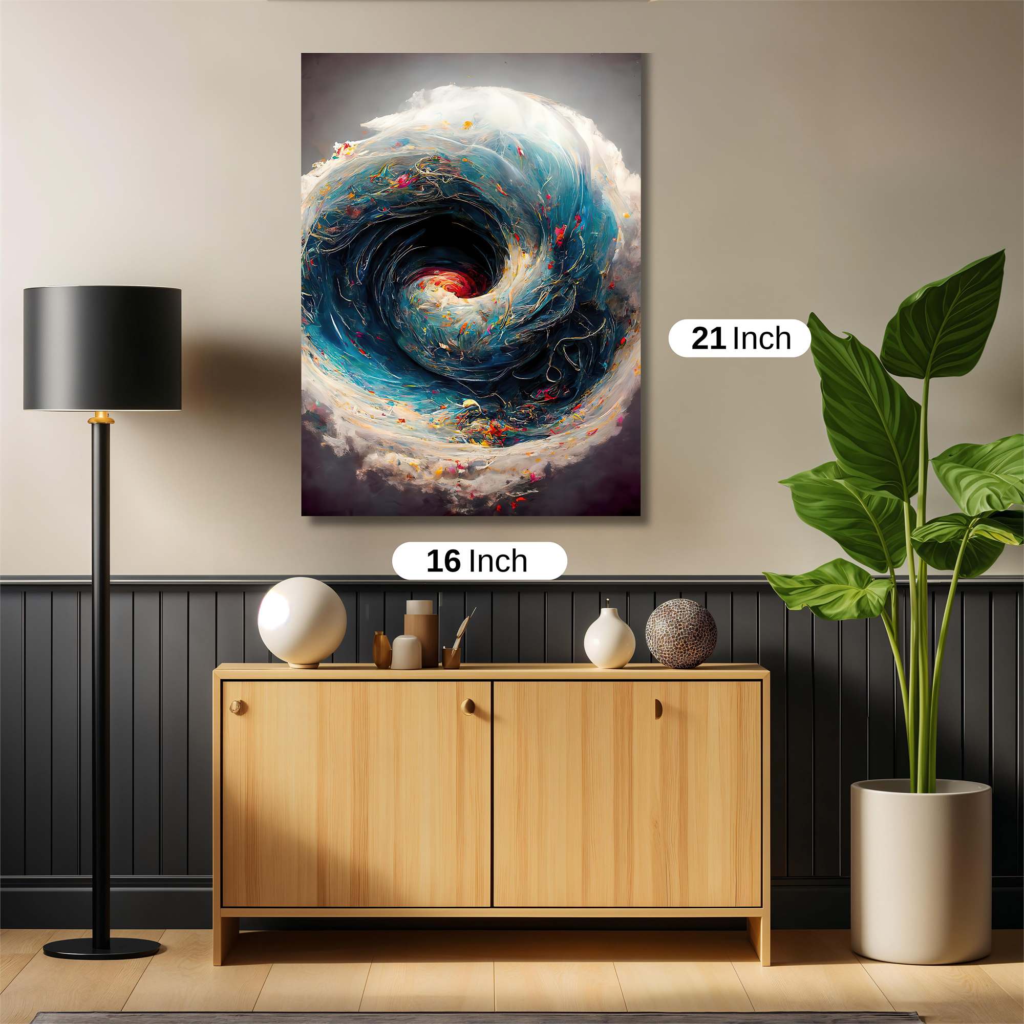 Cosmic Whirl Safe Wall Magnetic / M