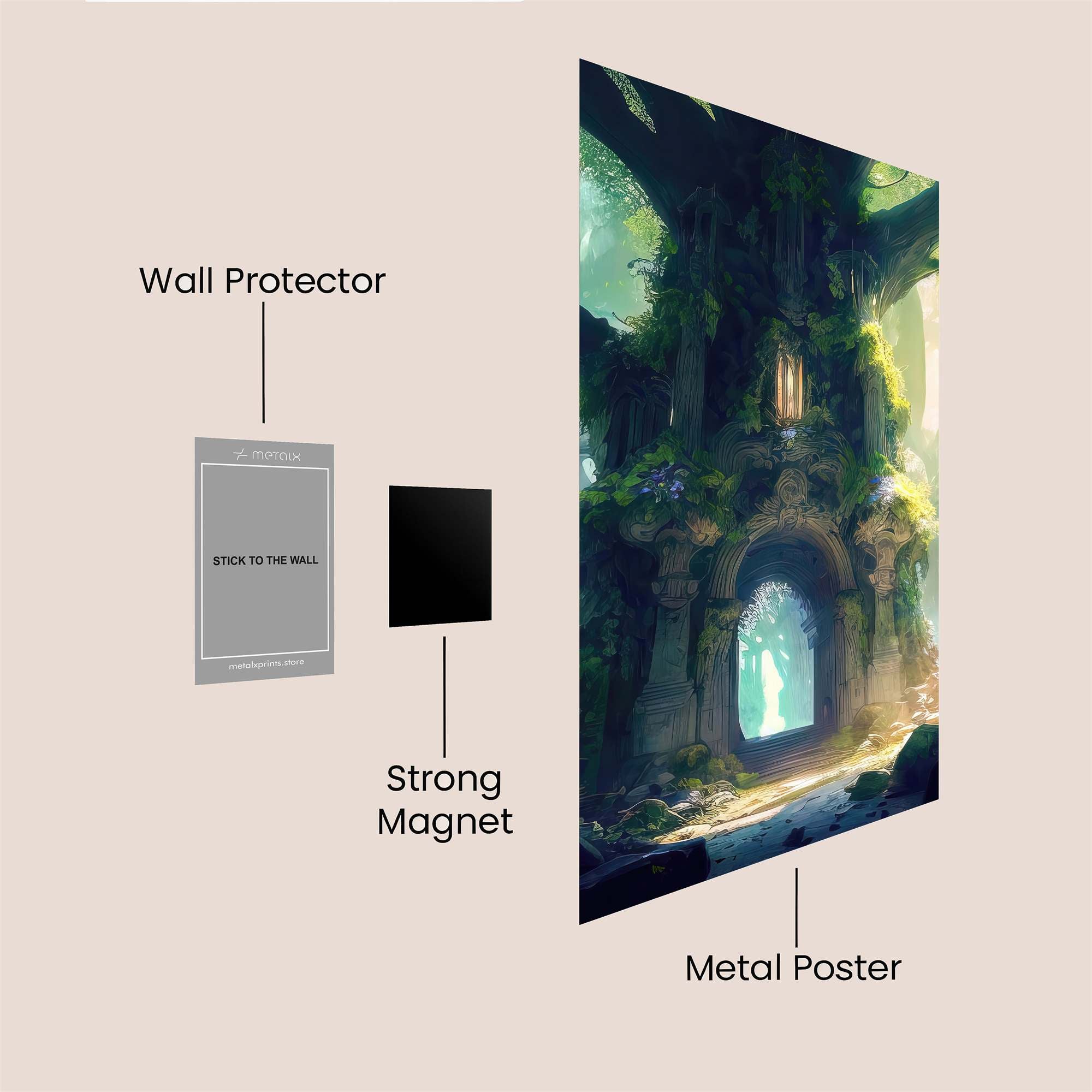 Eldertree Enigma Safe Wall Magnetic / M