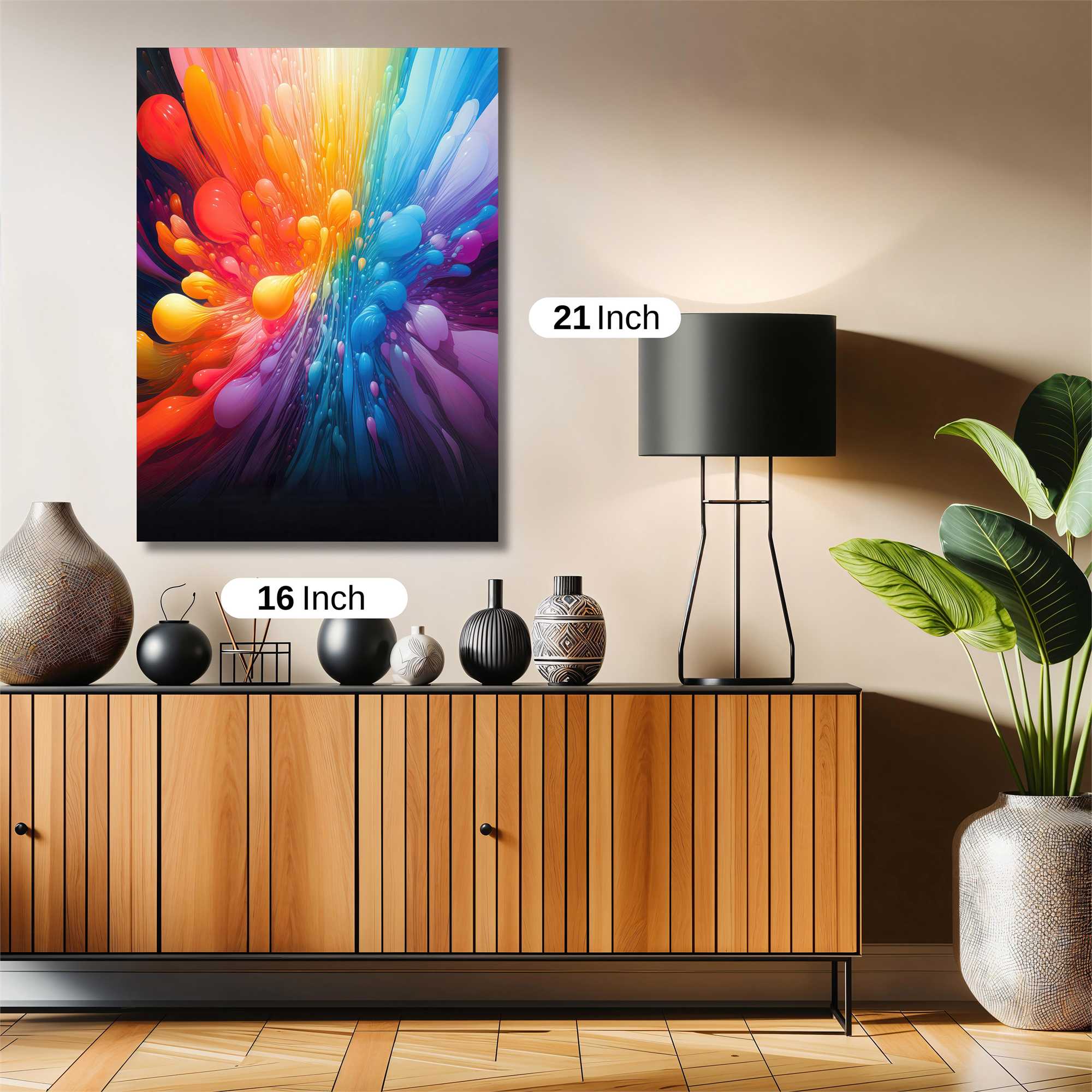 Colorful Burst Safe Wall Magnetic / M