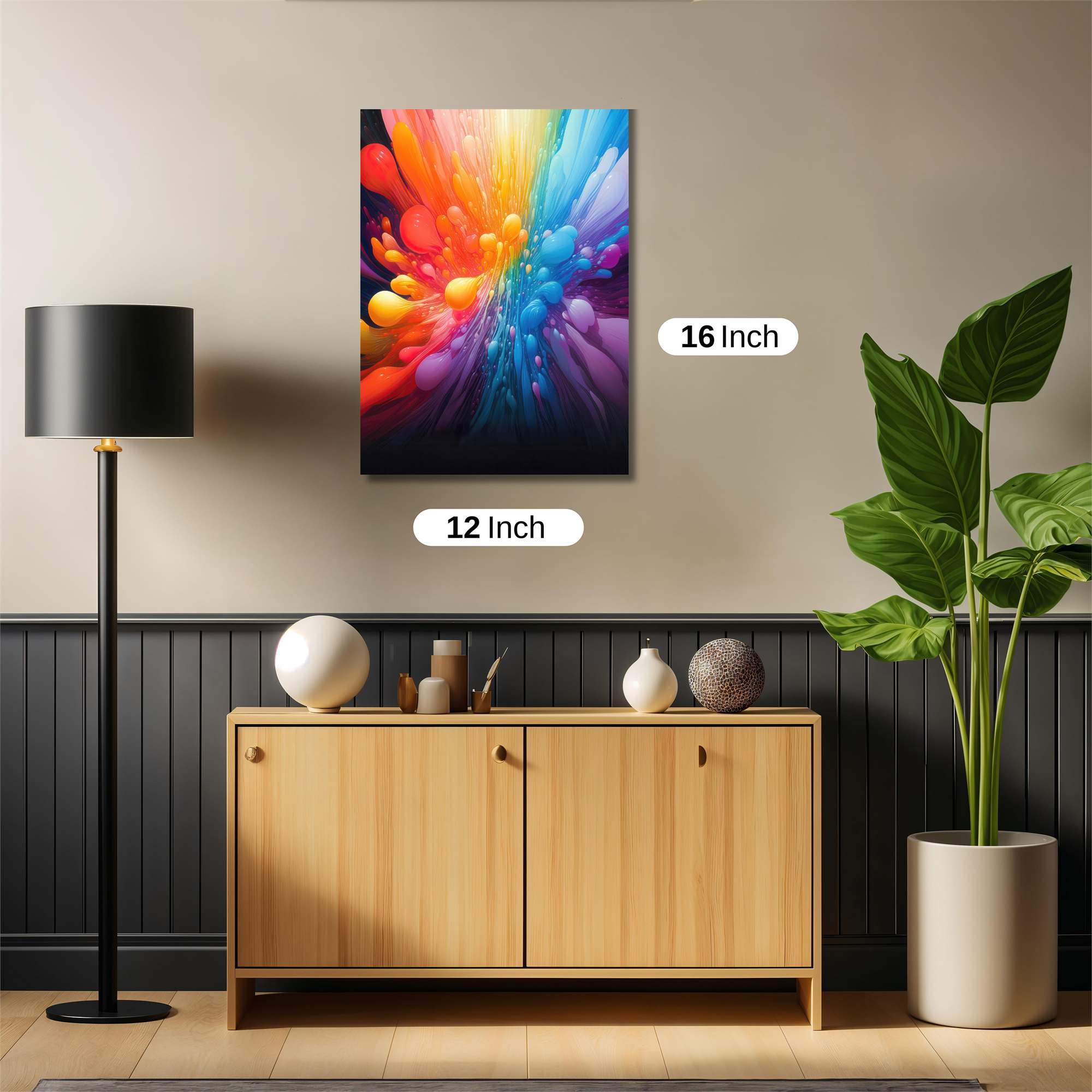 Colorful Burst Safe Wall Magnetic / M