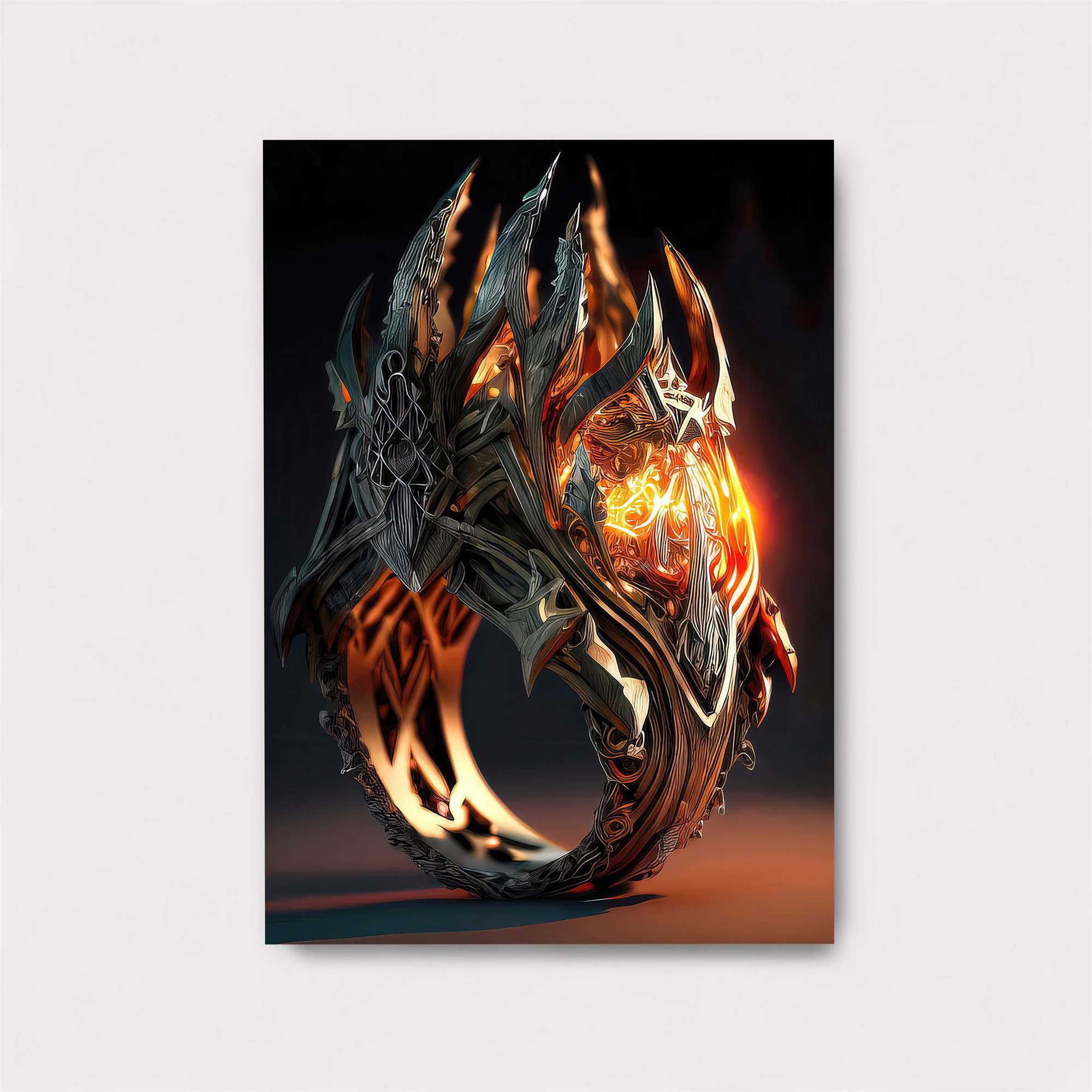 Sauron's Blaze Safe Wall Magnetic / M