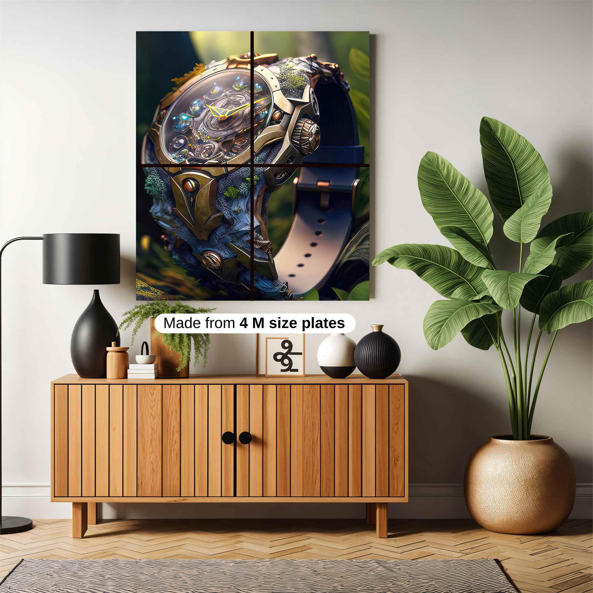 Nature's Timepiece Safe Wall Magnetic / M