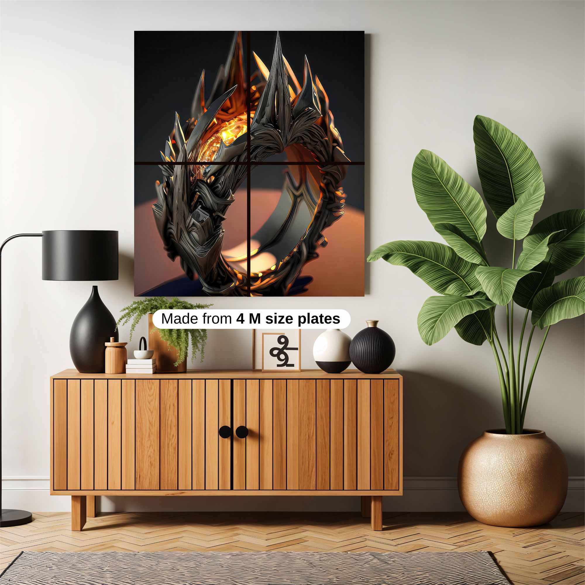 Sauron's Embrace Safe Wall Magnetic / M