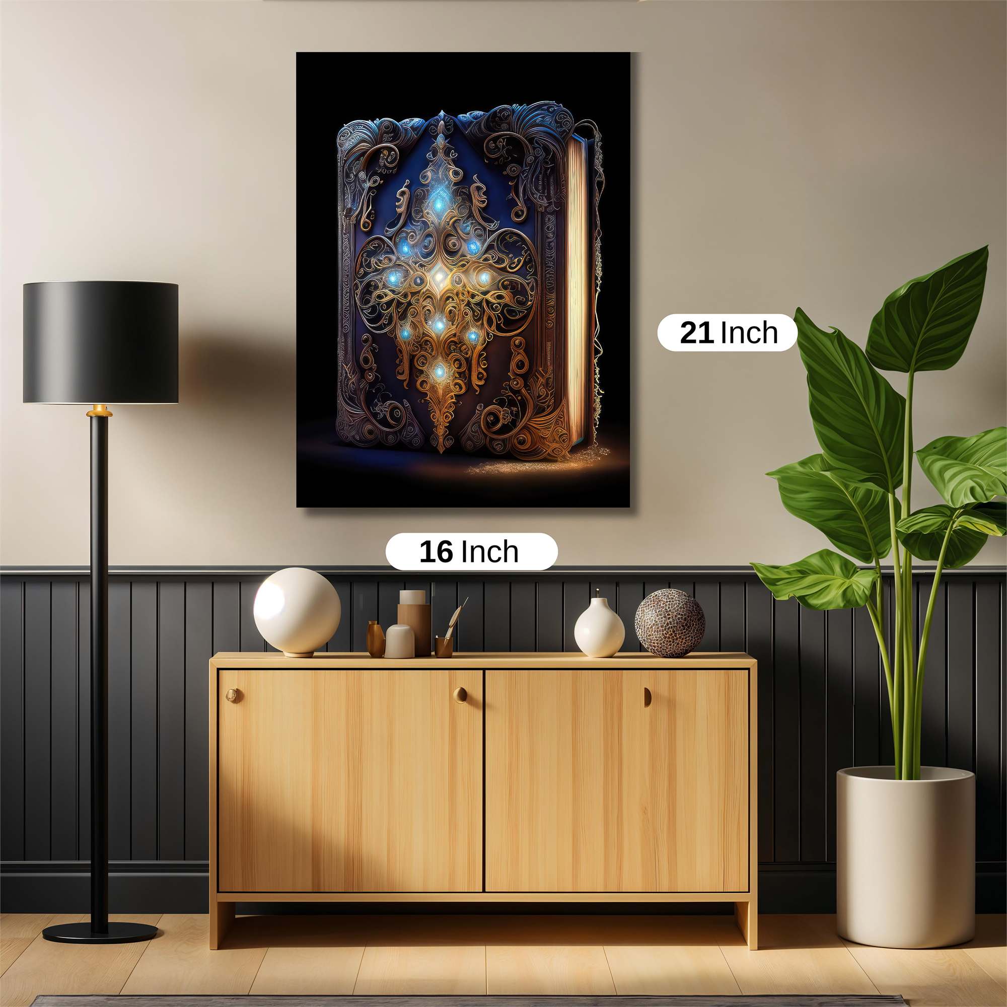 Mystic Glow Safe Wall Magnetic / M
