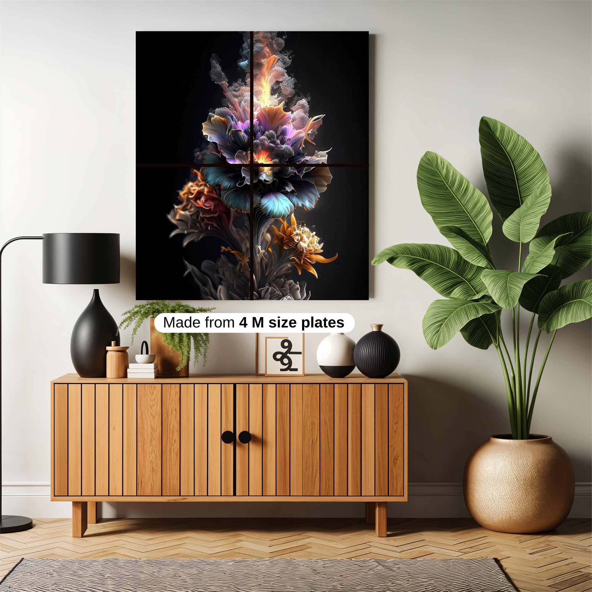 FlameBlossom Safe Wall Magnetic / M