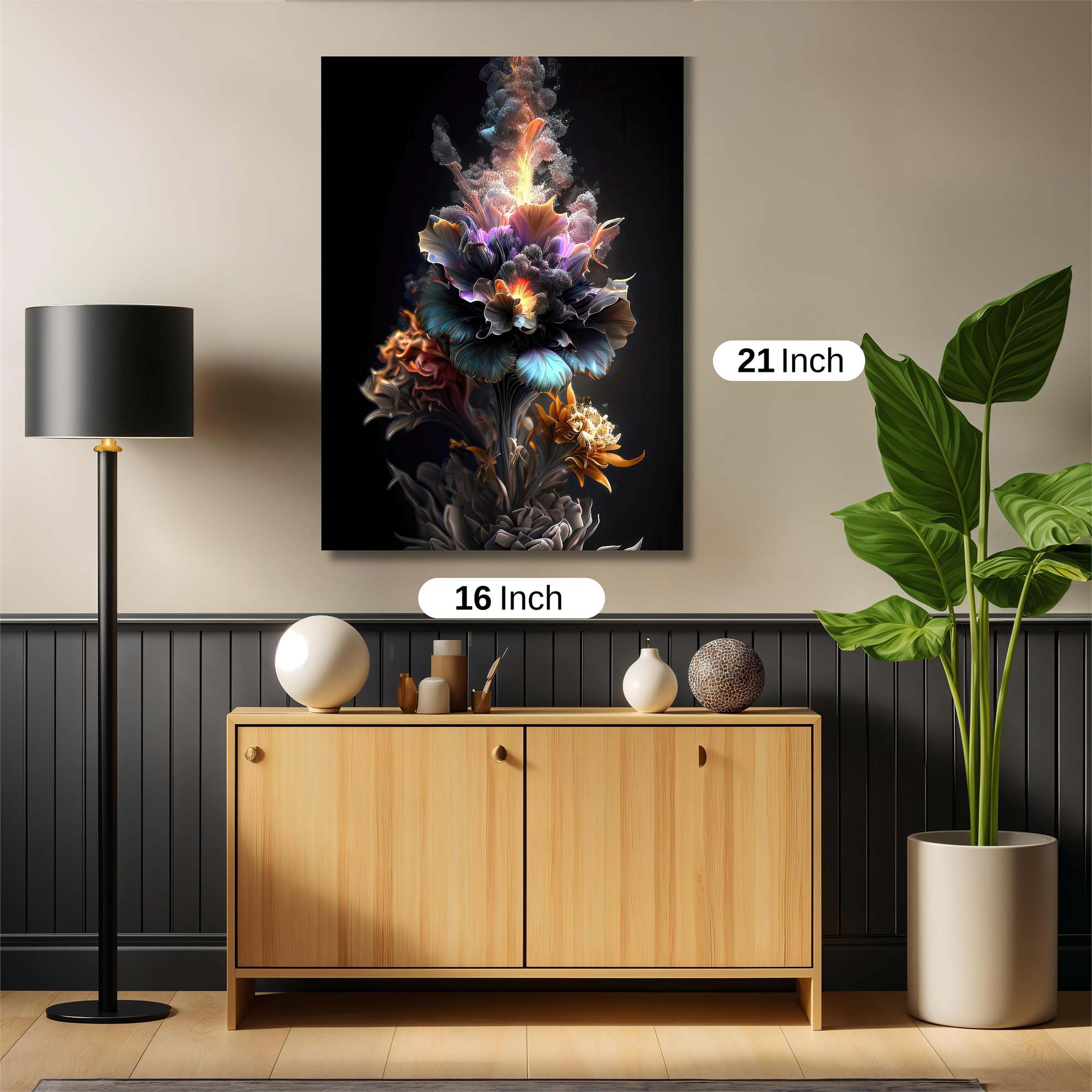 FlameBlossom Safe Wall Magnetic / M