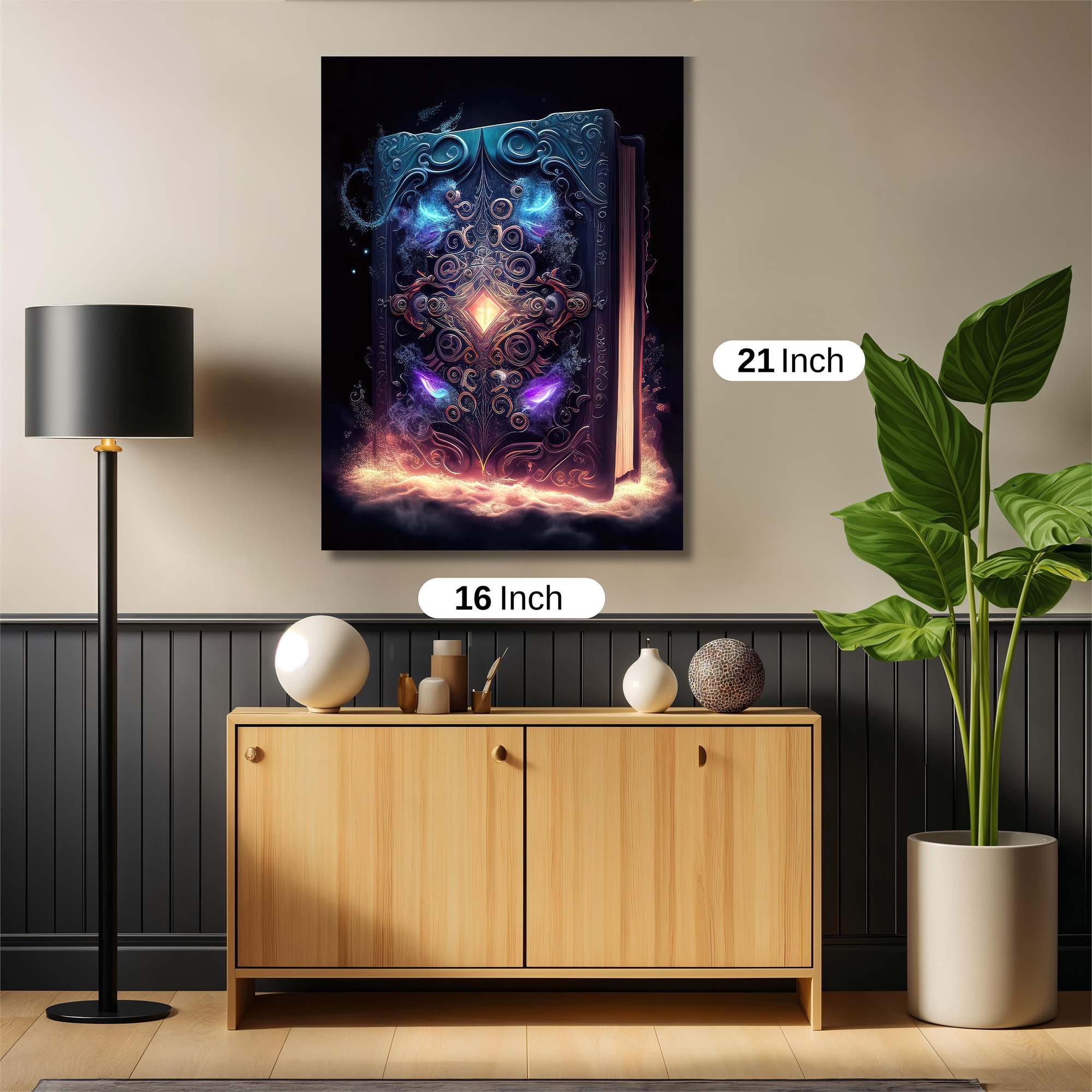 Mystic Glow Safe Wall Magnetic / M