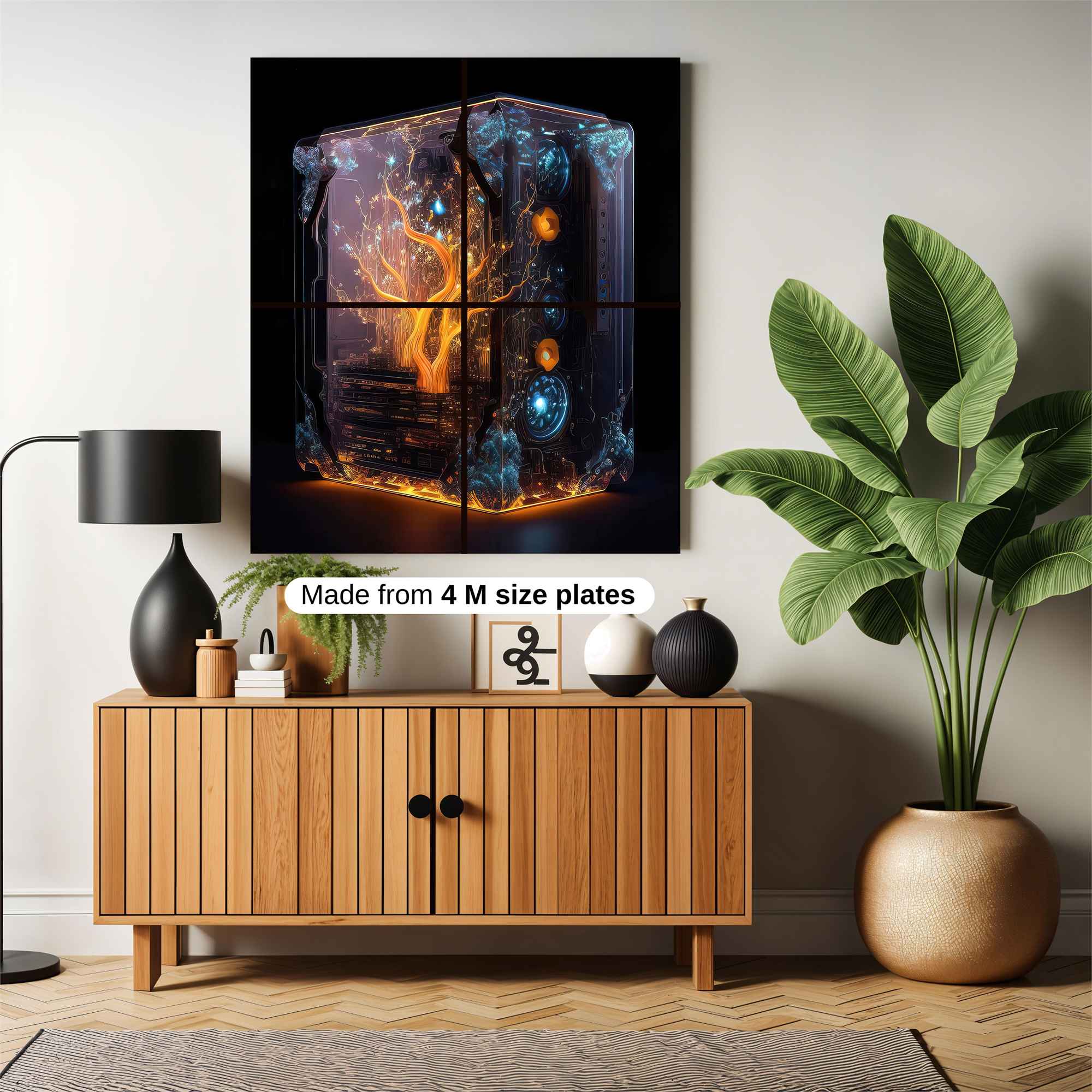 TechGrowth Safe Wall Magnetic / M