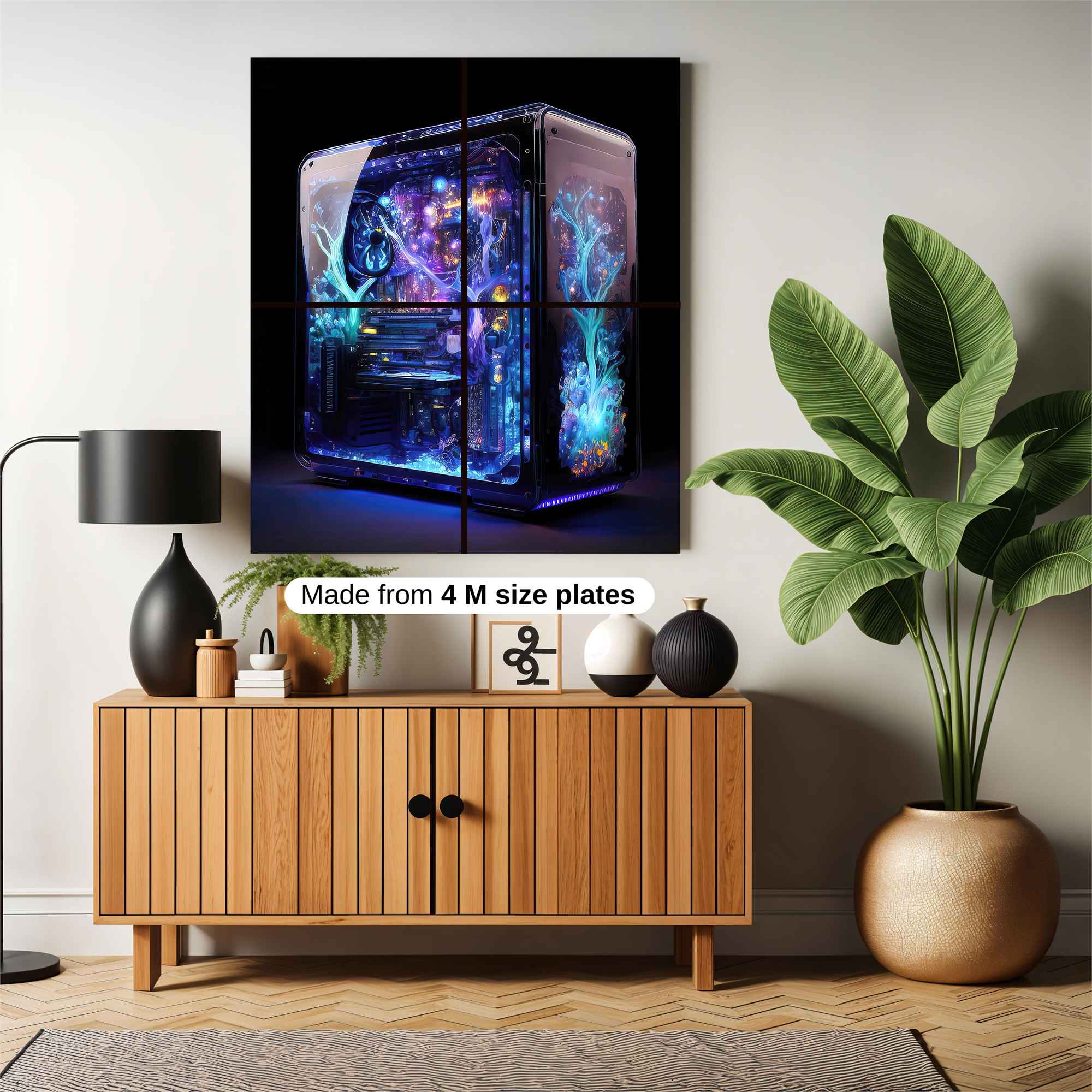Neon Forest Safe Wall Magnetic / M
