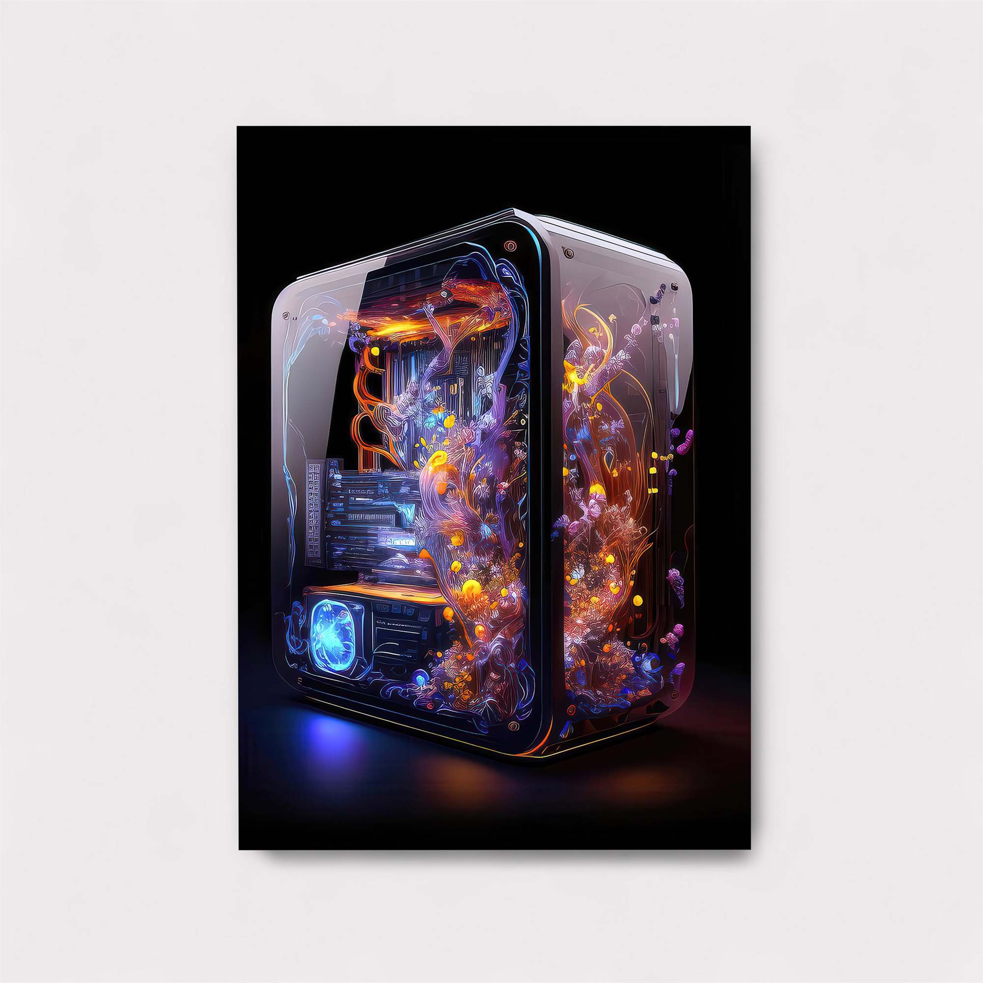 Cyber Bloom Safe Wall Magnetic / M