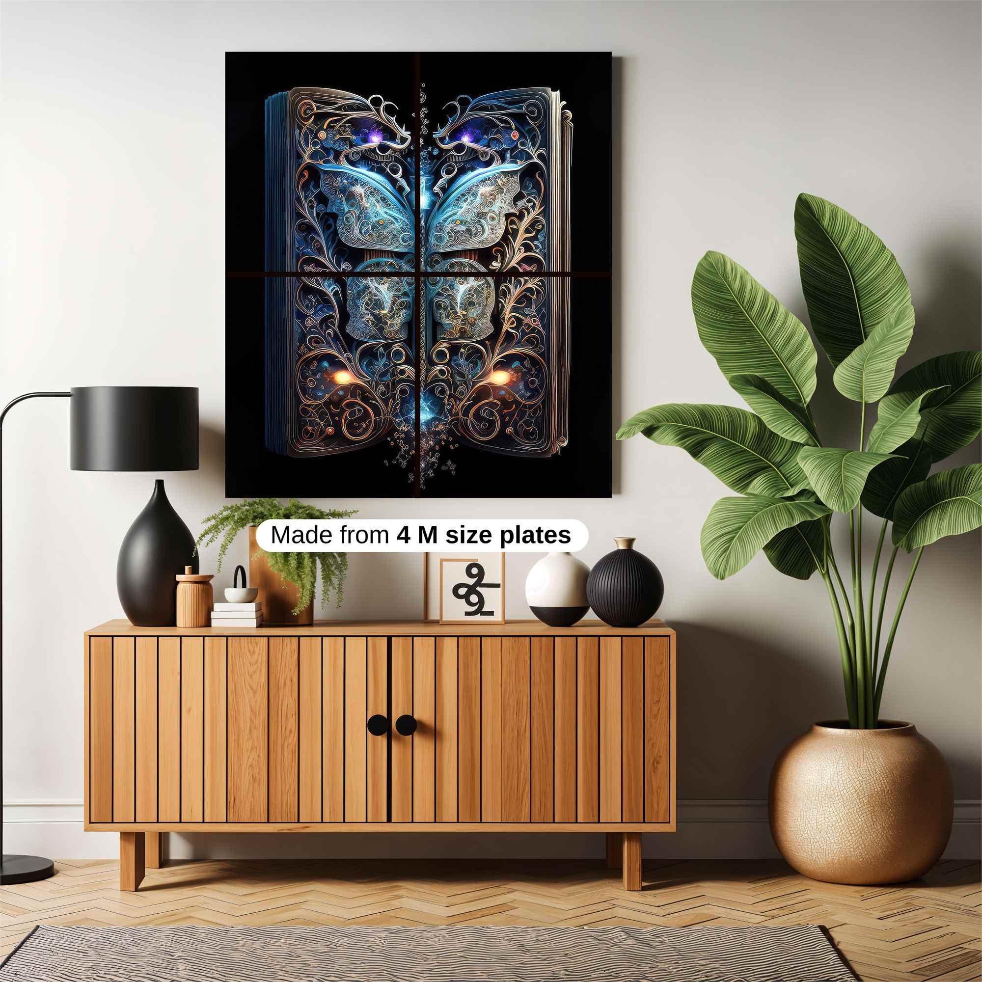 Butterfly Enchantment Safe Wall Magnetic / M