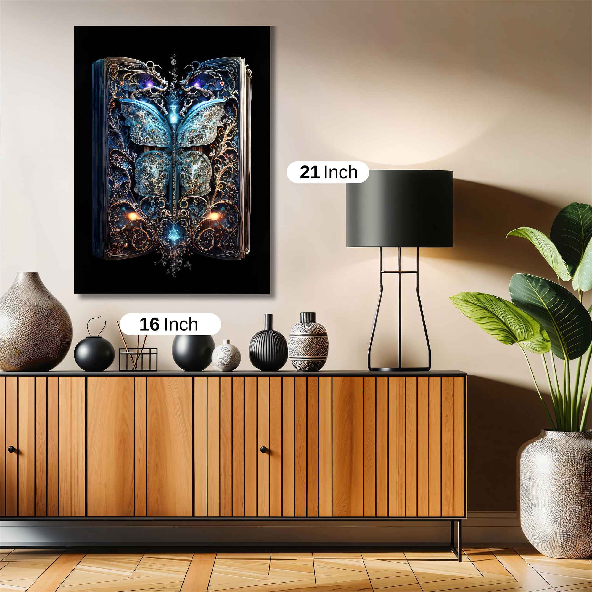 Butterfly Enchantment Safe Wall Magnetic / M