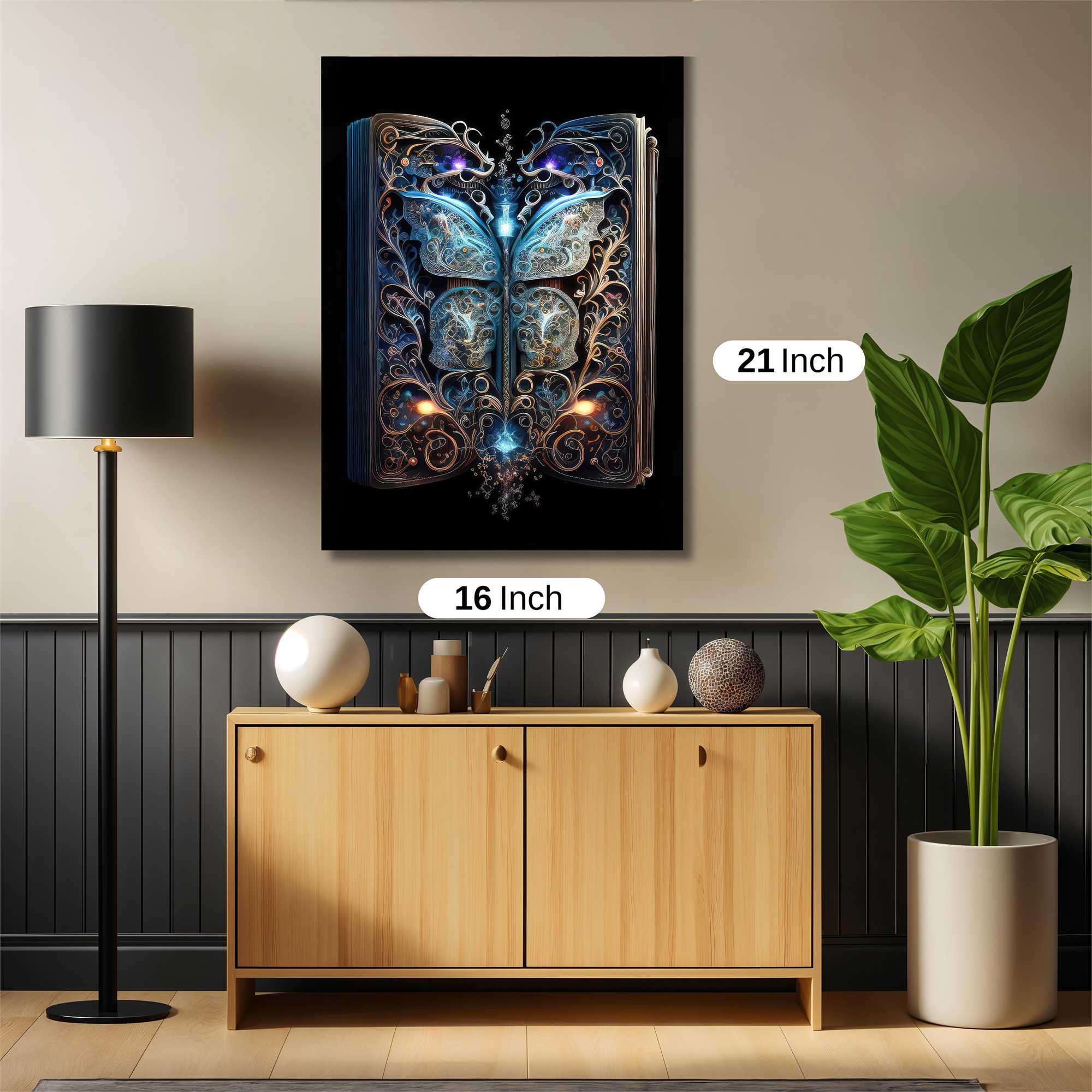 Butterfly Enchantment Safe Wall Magnetic / M