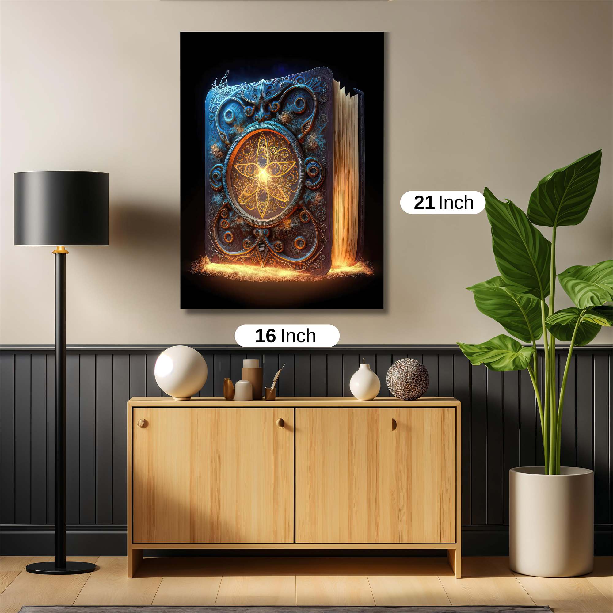 Mystic Glow Safe Wall Magnetic / M