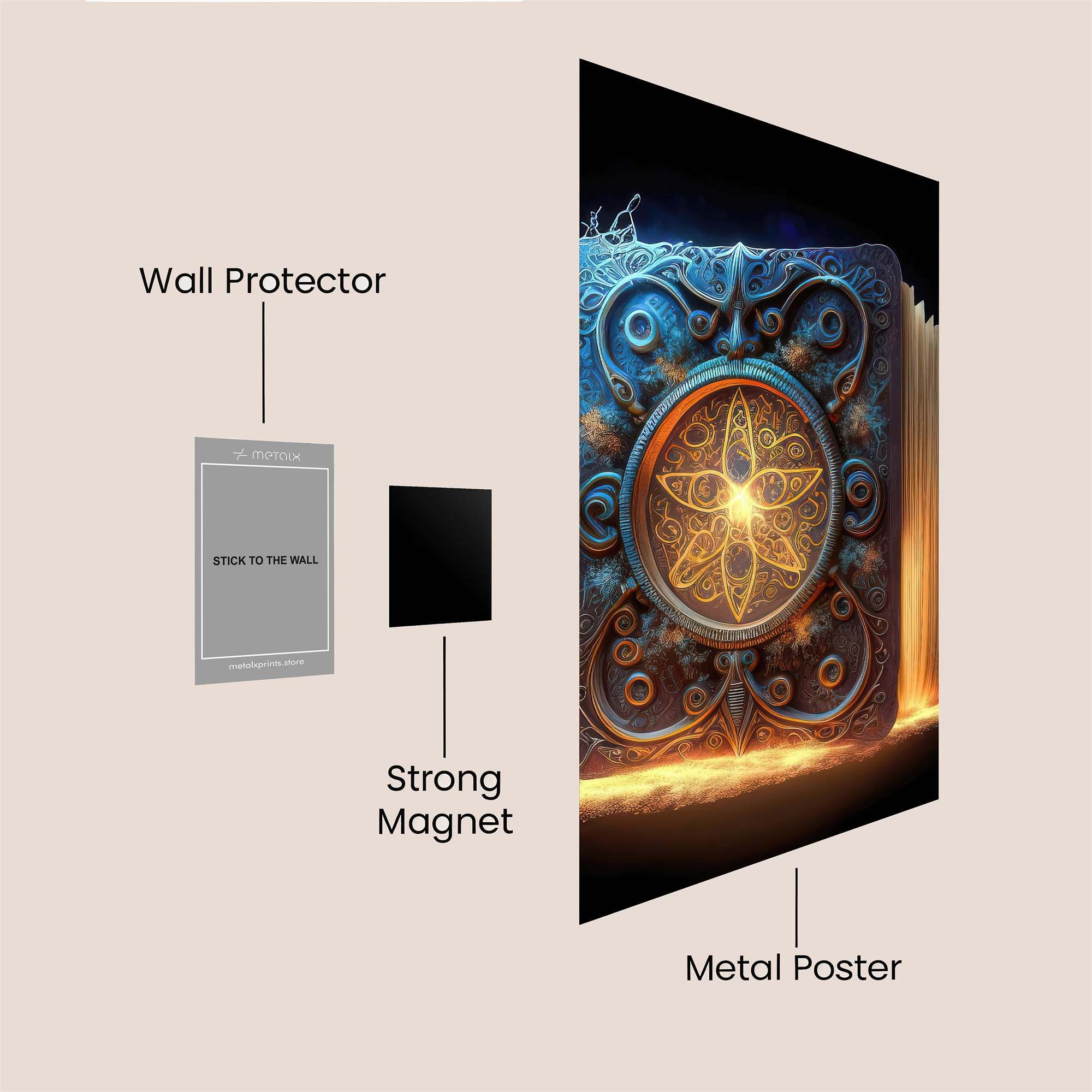 Mystic Glow Safe Wall Magnetic / M
