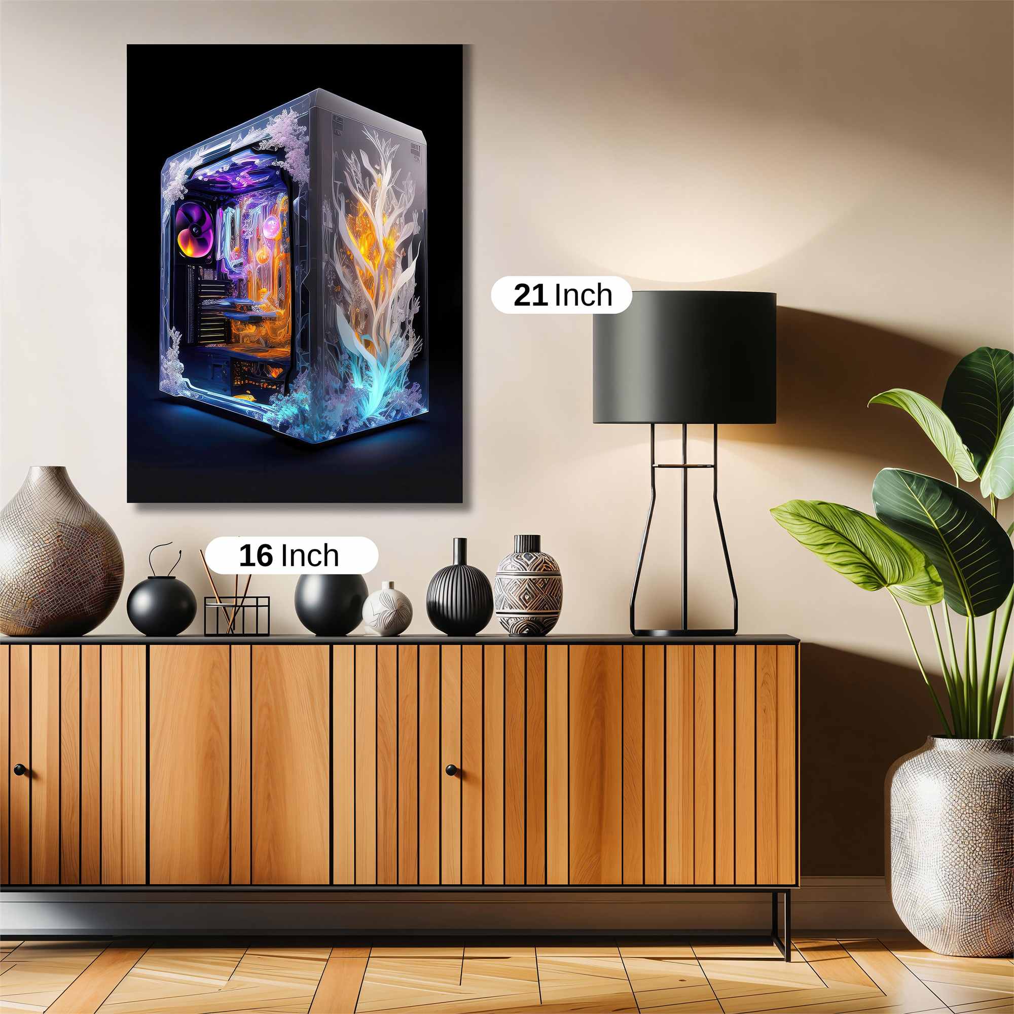 FrostFlame Safe Wall Magnetic / M