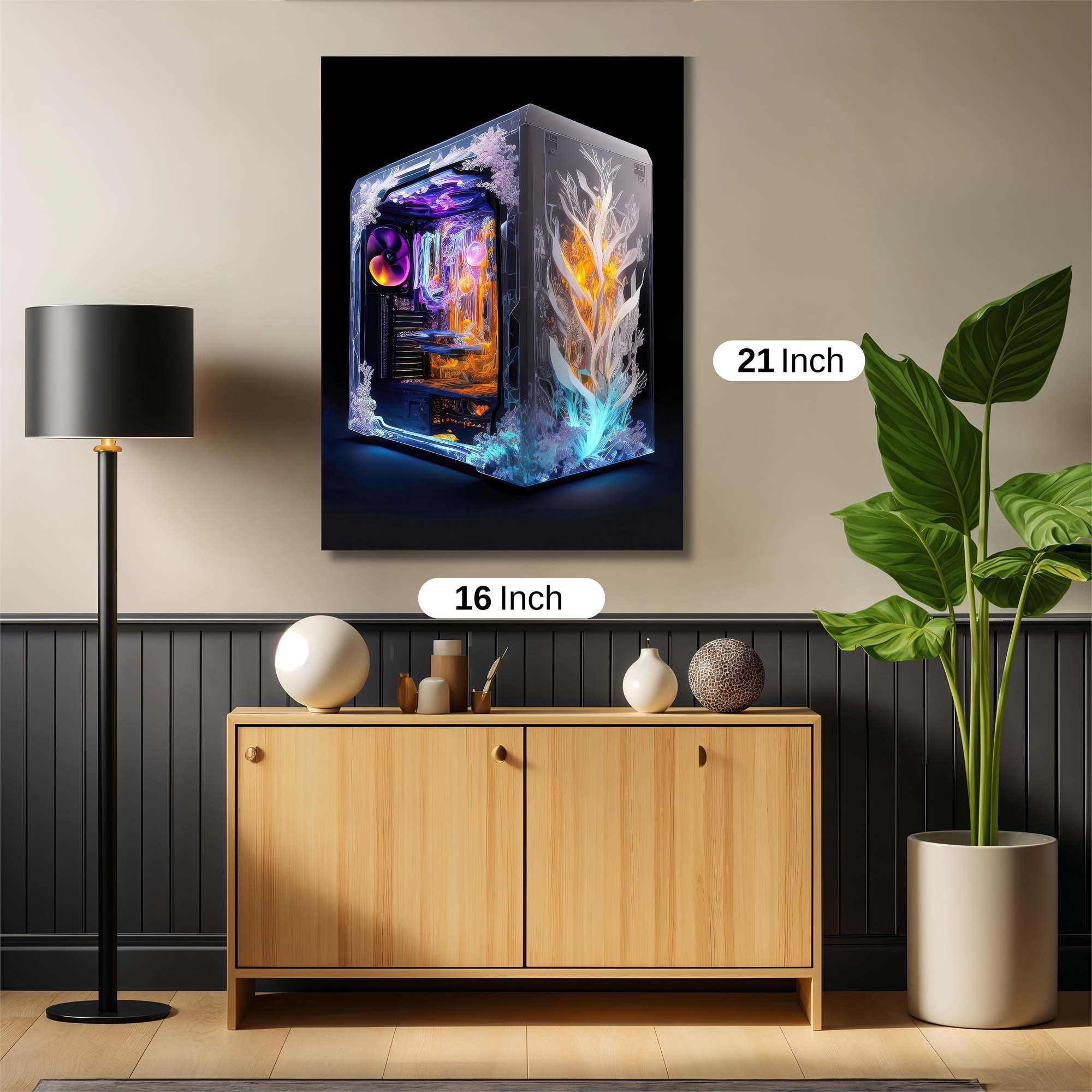 FrostFlame Safe Wall Magnetic / M