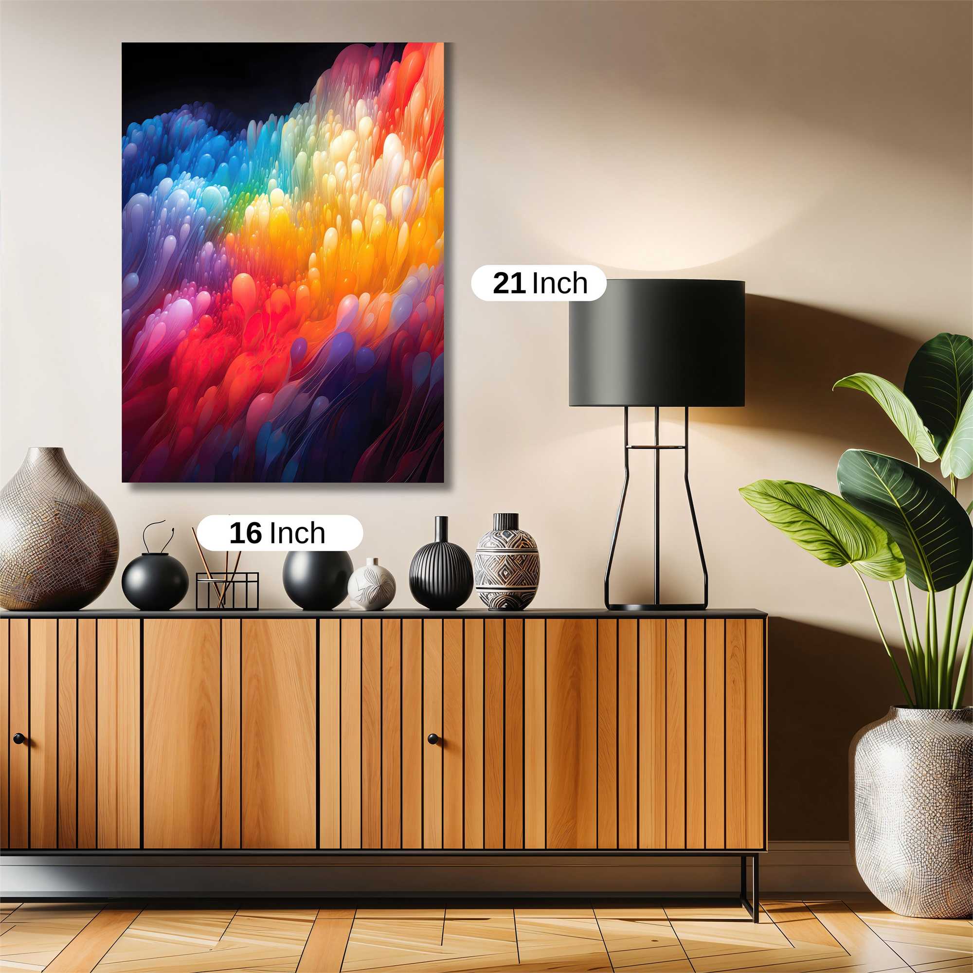 Colorful Whimsy Safe Wall Magnetic / M