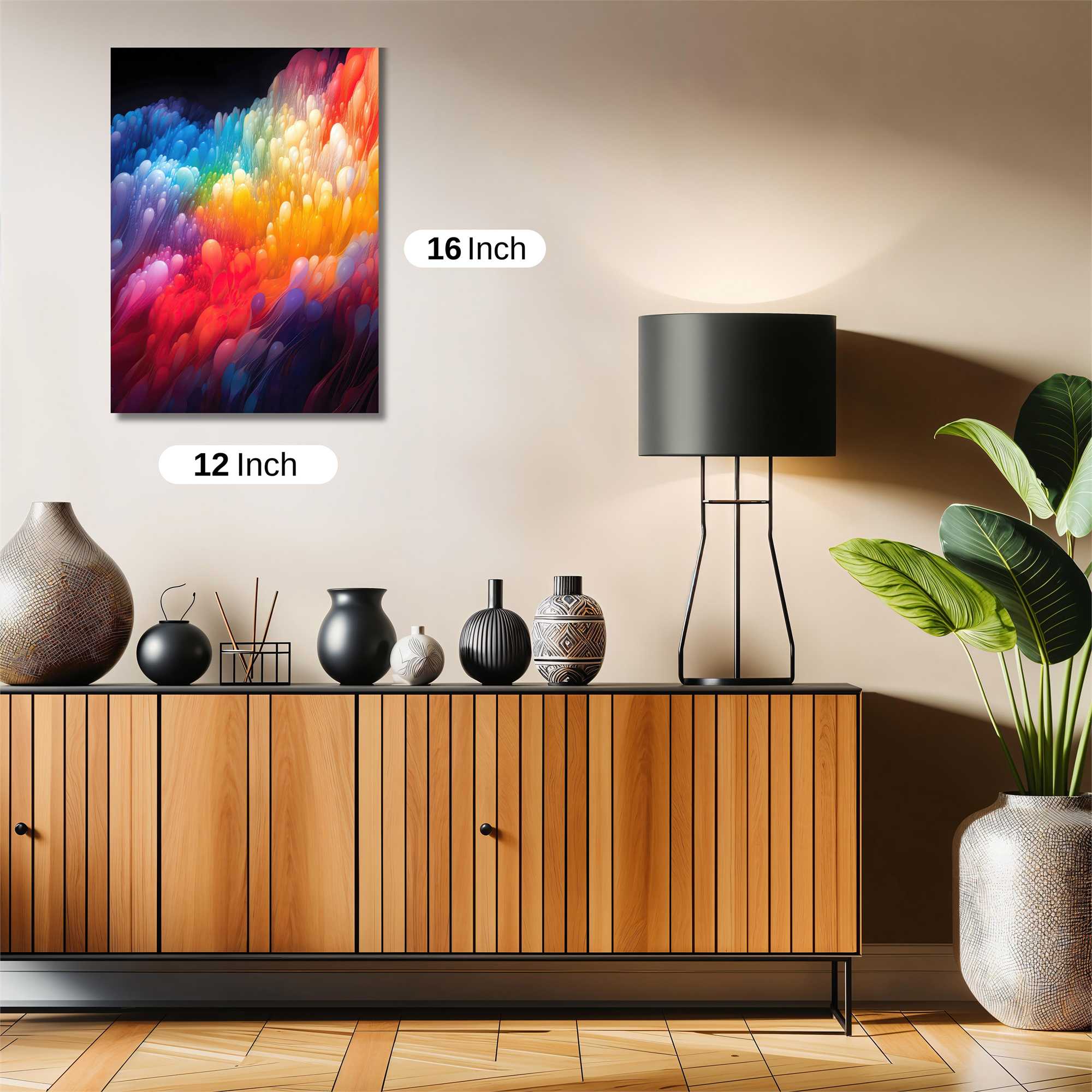 Colorful Whimsy Safe Wall Magnetic / M