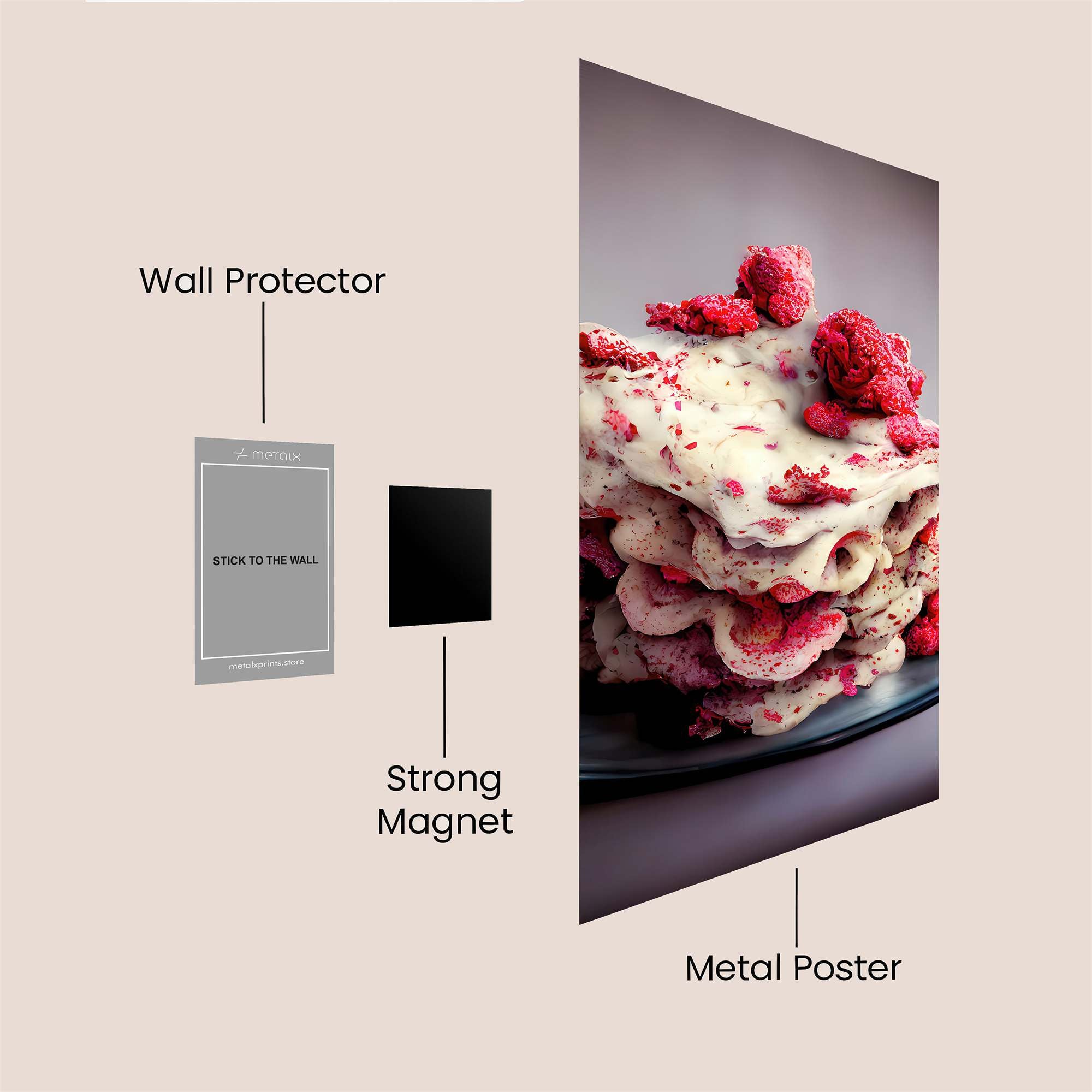 Raspberry Revel Safe Wall Magnetic / M
