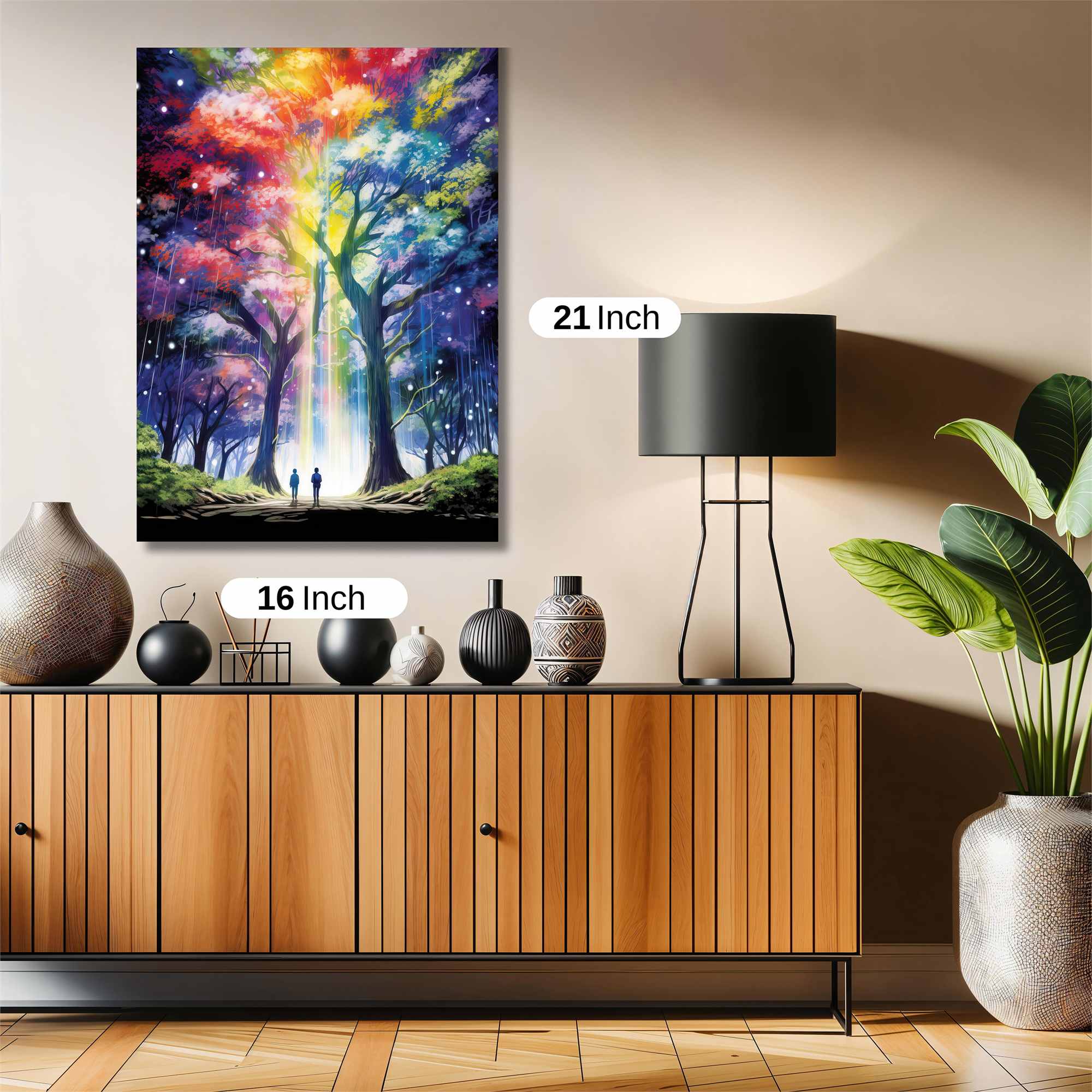 Rainbow Reverie Safe Wall Magnetic / M