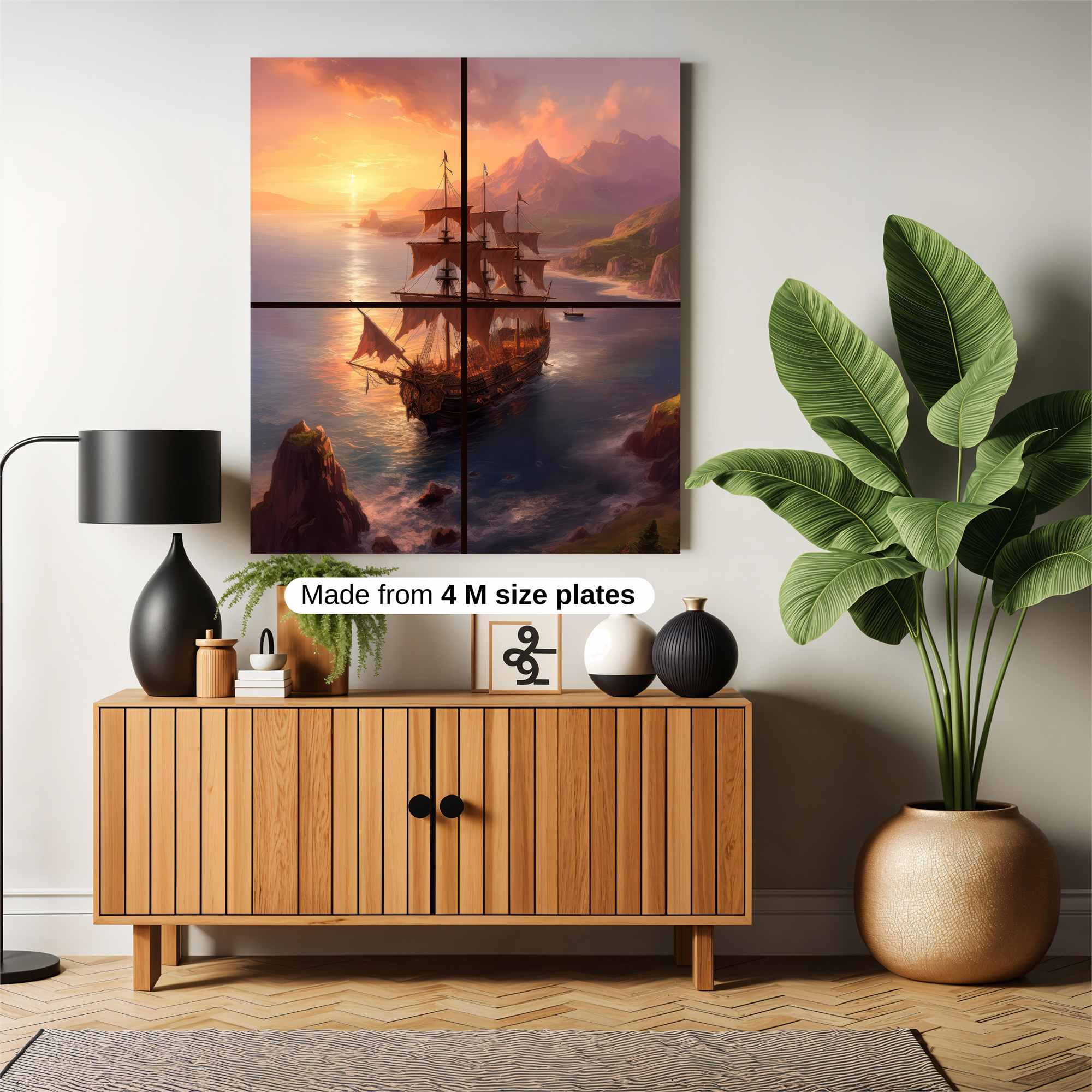 Sunset Odyssey Safe Wall Magnetic / M