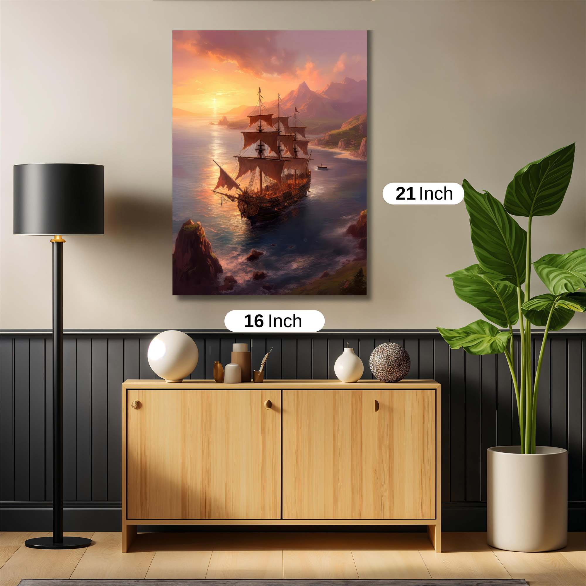 Sunset Odyssey Safe Wall Magnetic / M