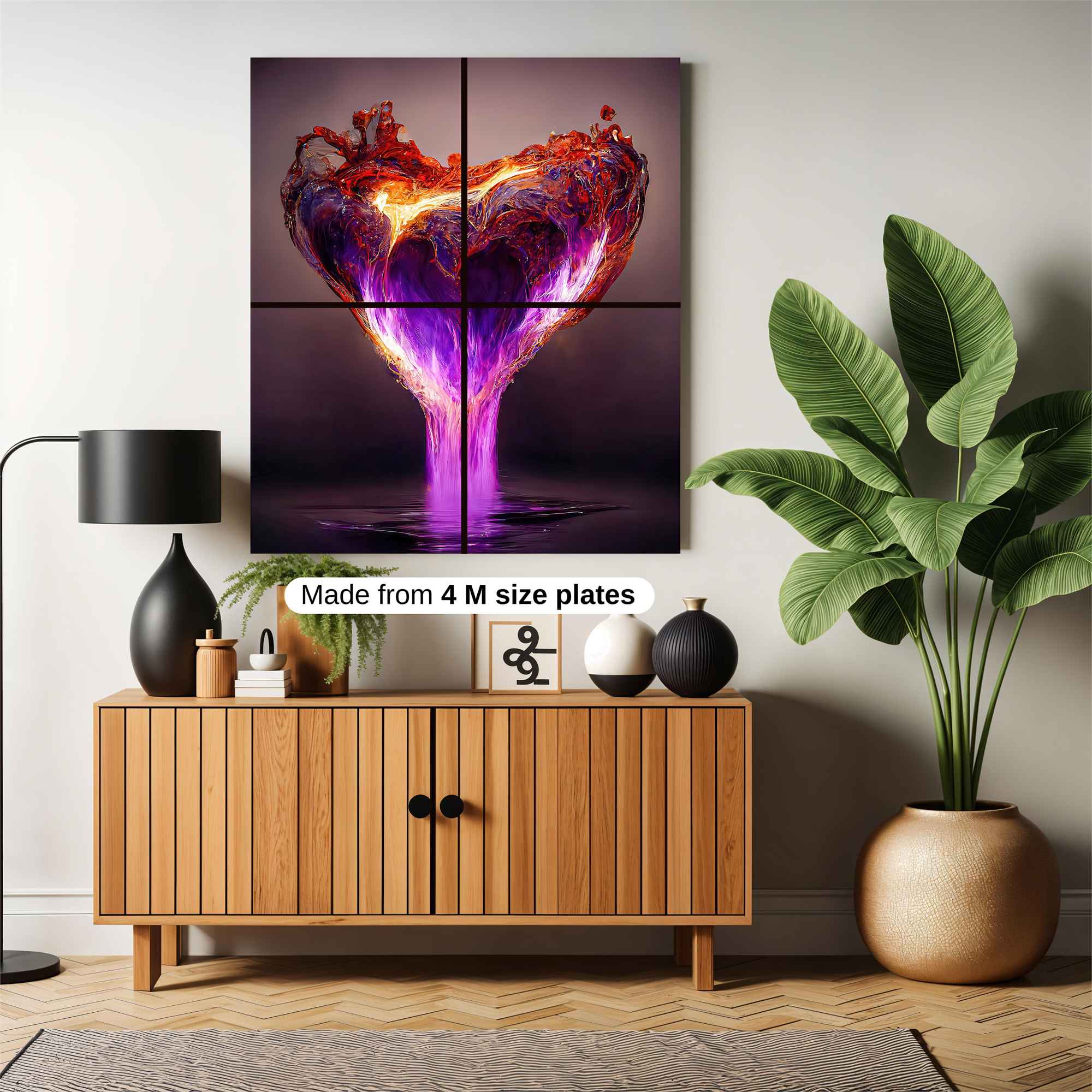 Heart Ignition Safe Wall Magnetic / M