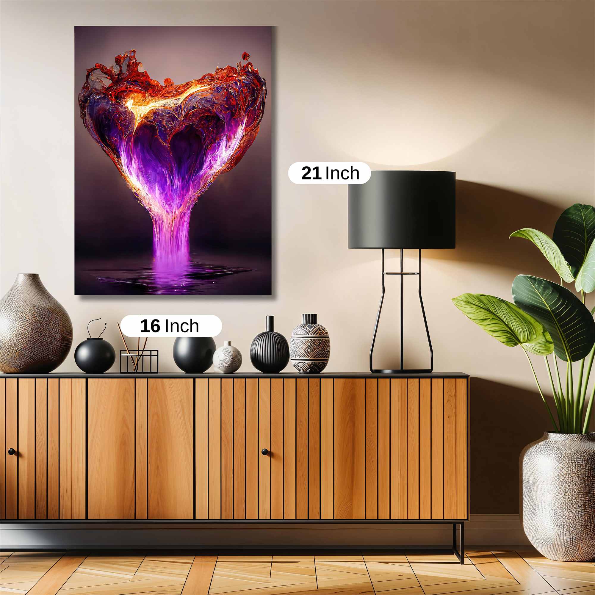 Heart Ignition Safe Wall Magnetic / M