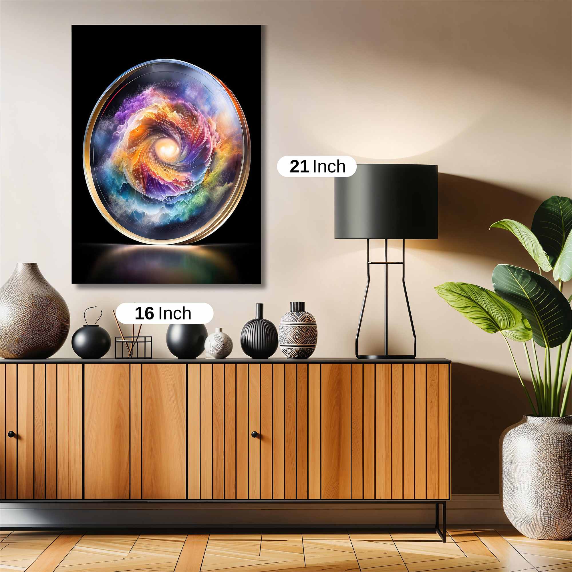 Cosmic Whirl Safe Wall Magnetic / M