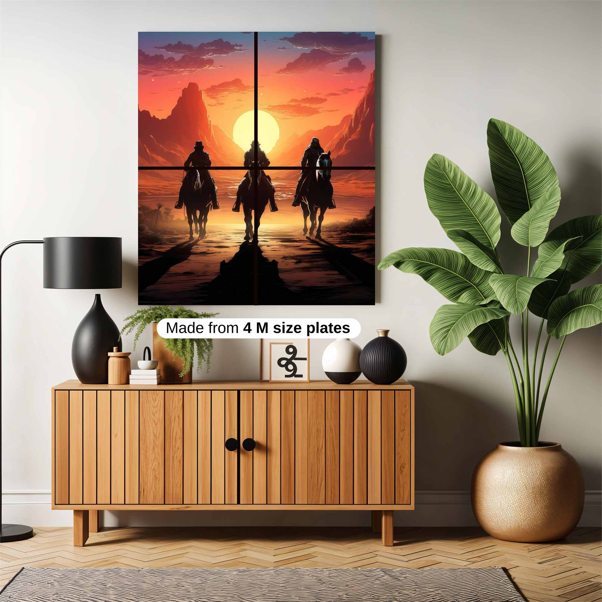 Sunset Riders Safe Wall Magnetic / M