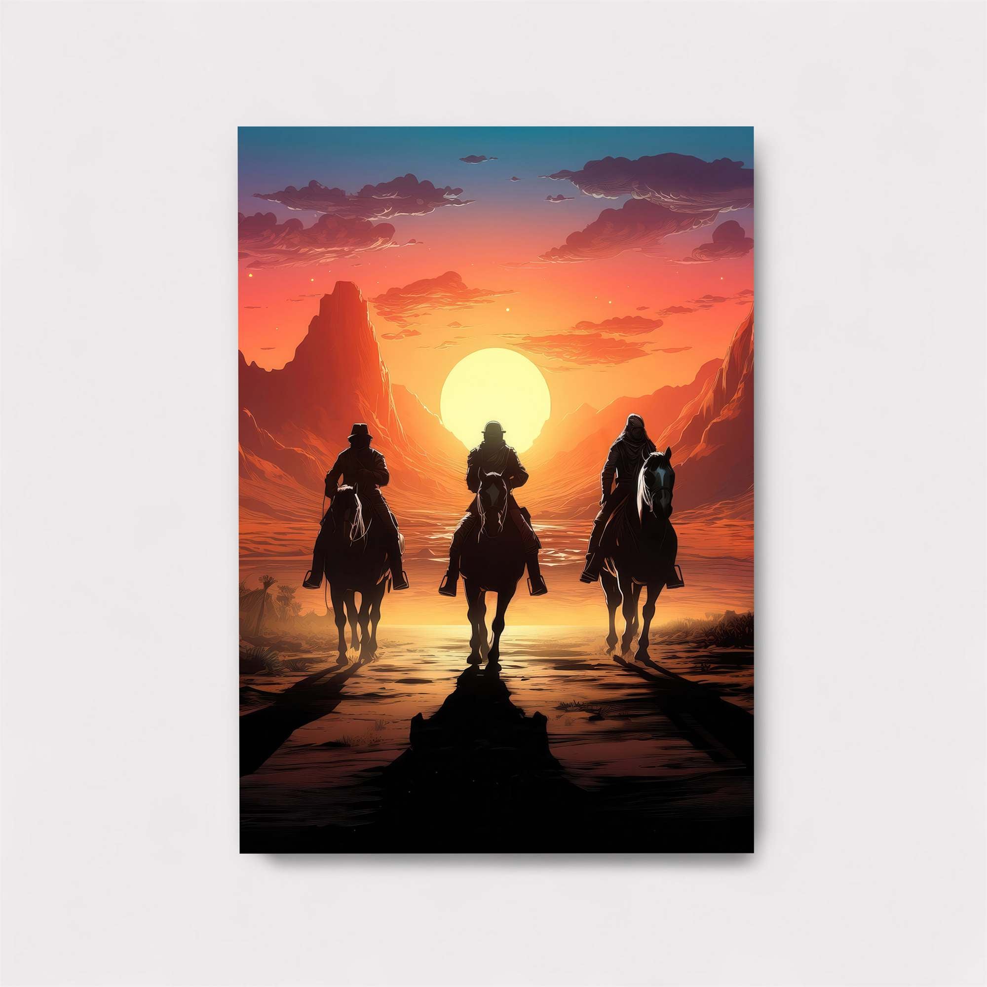 Sunset Riders Safe Wall Magnetic / M