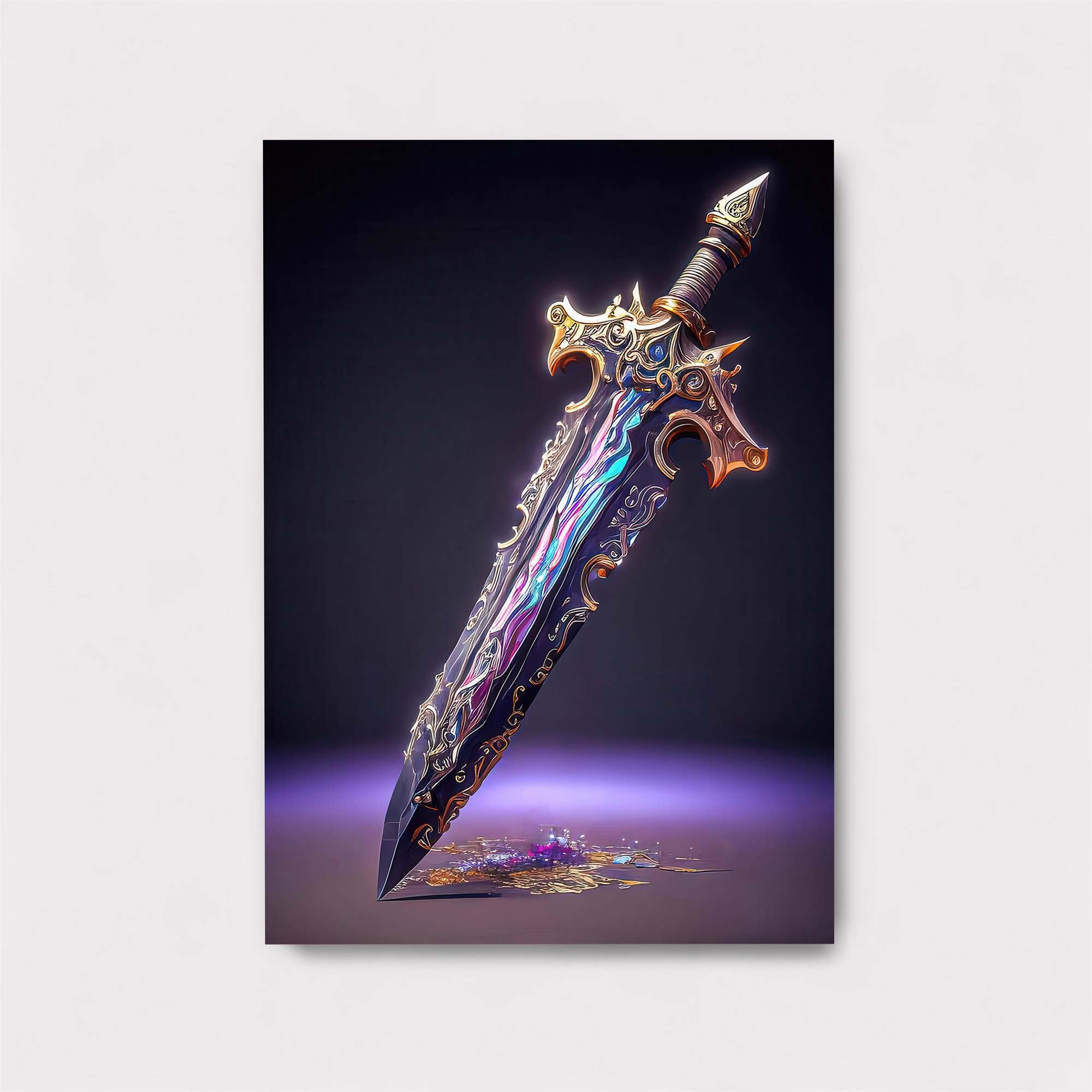 Frostfire Blade Safe Wall Magnetic / M