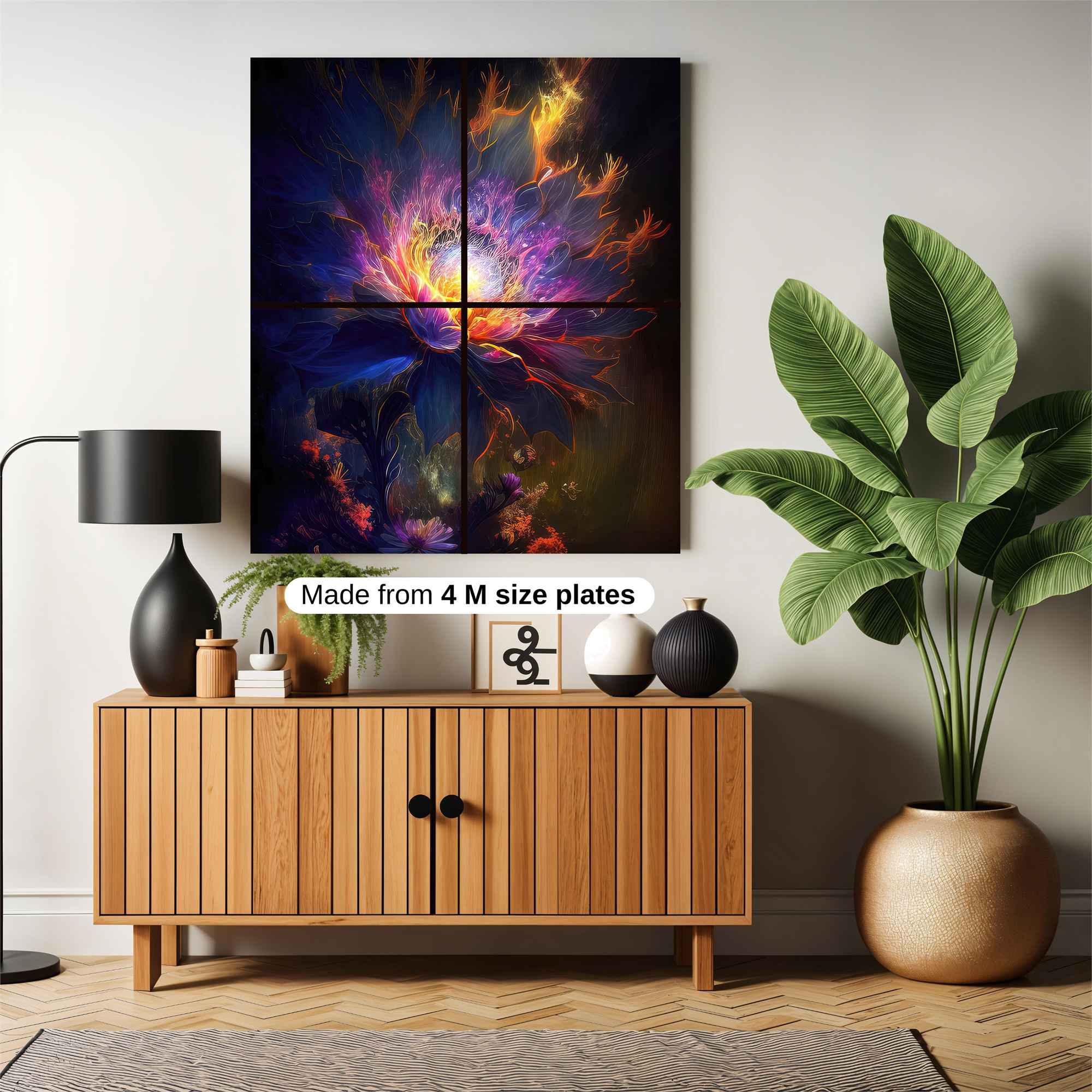 Cosmic Bloom Safe Wall Magnetic / M