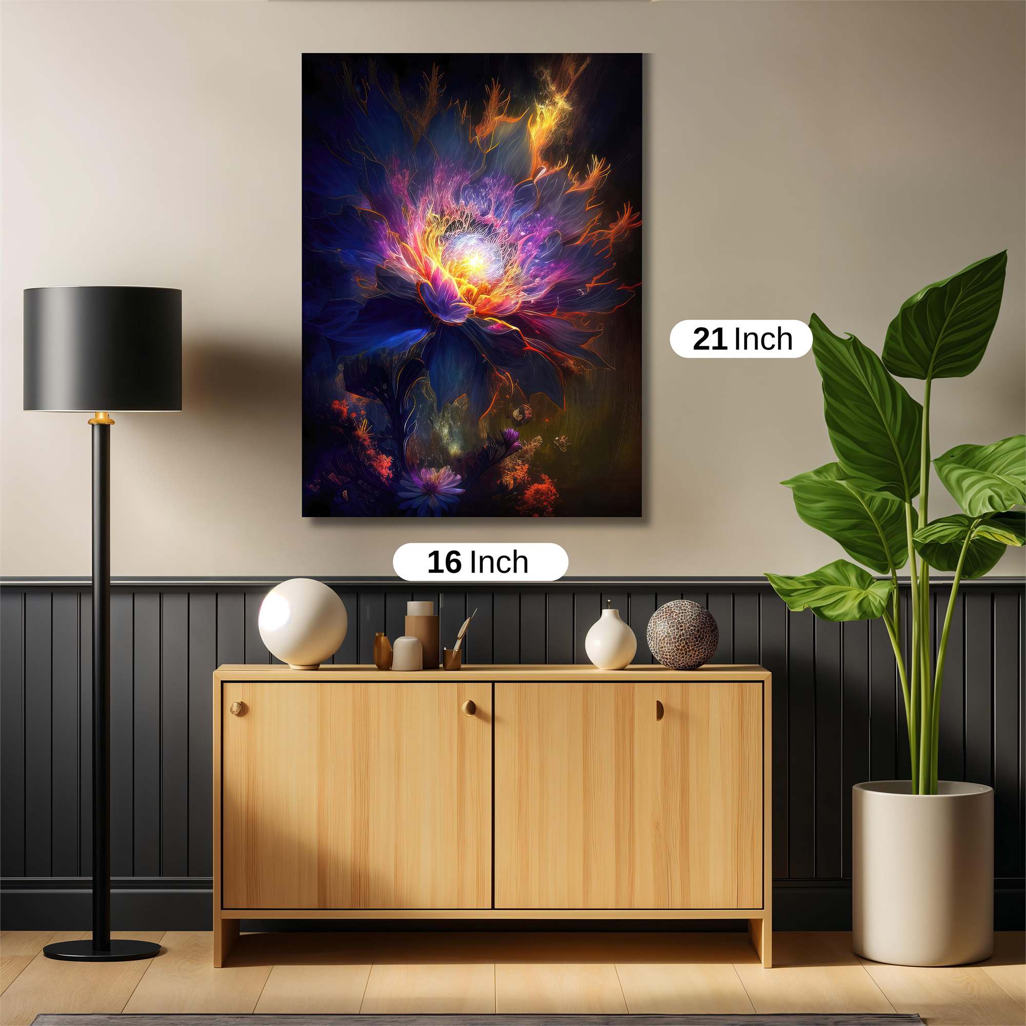 Cosmic Bloom Safe Wall Magnetic / M