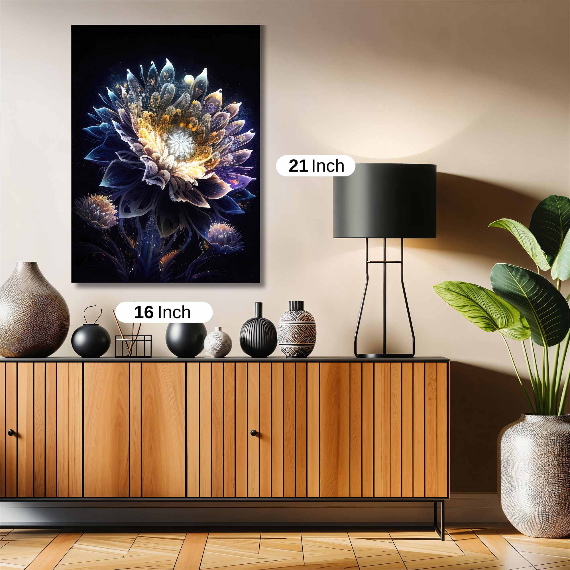 Cosmic Bloom Safe Wall Magnetic / M