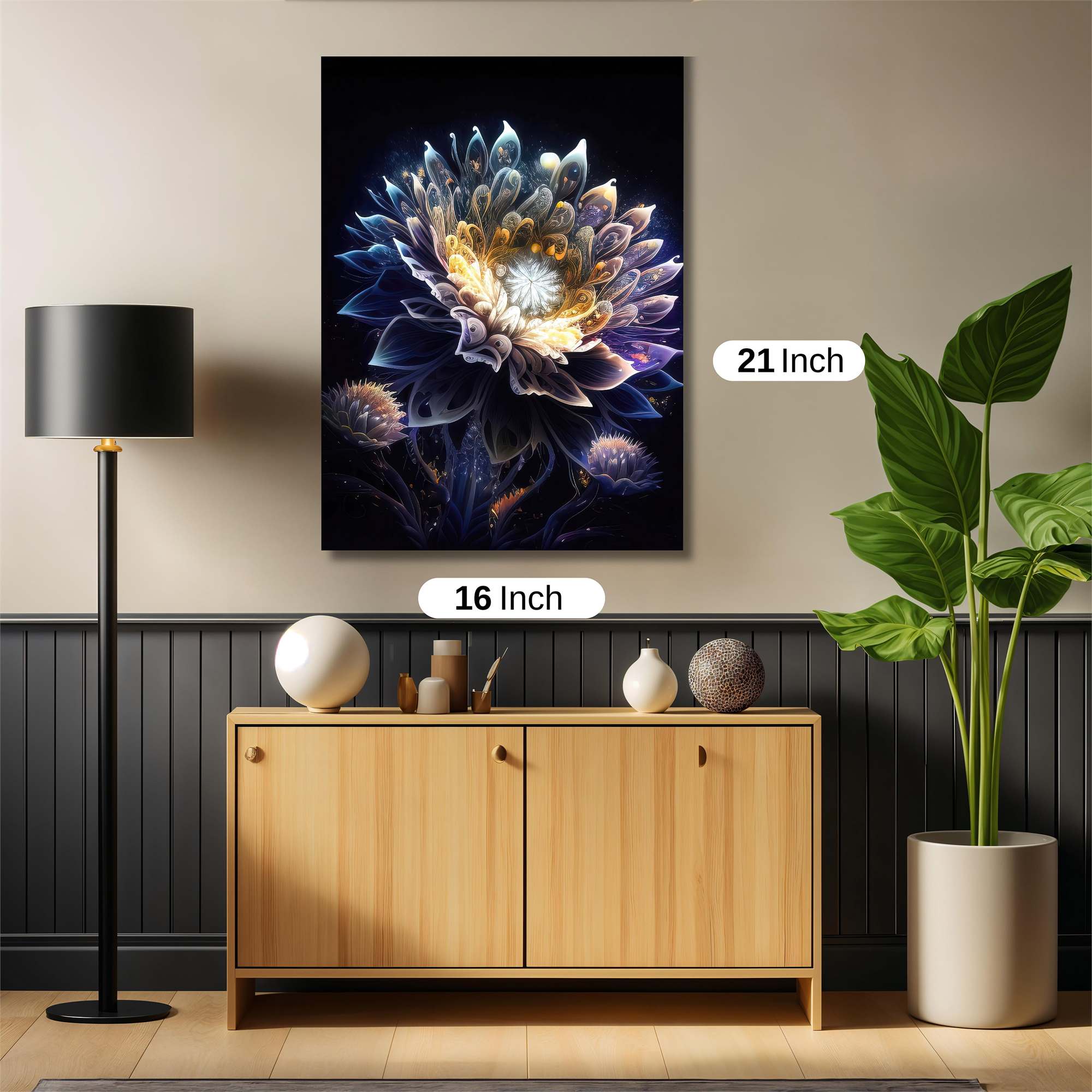 Cosmic Bloom Safe Wall Magnetic / M