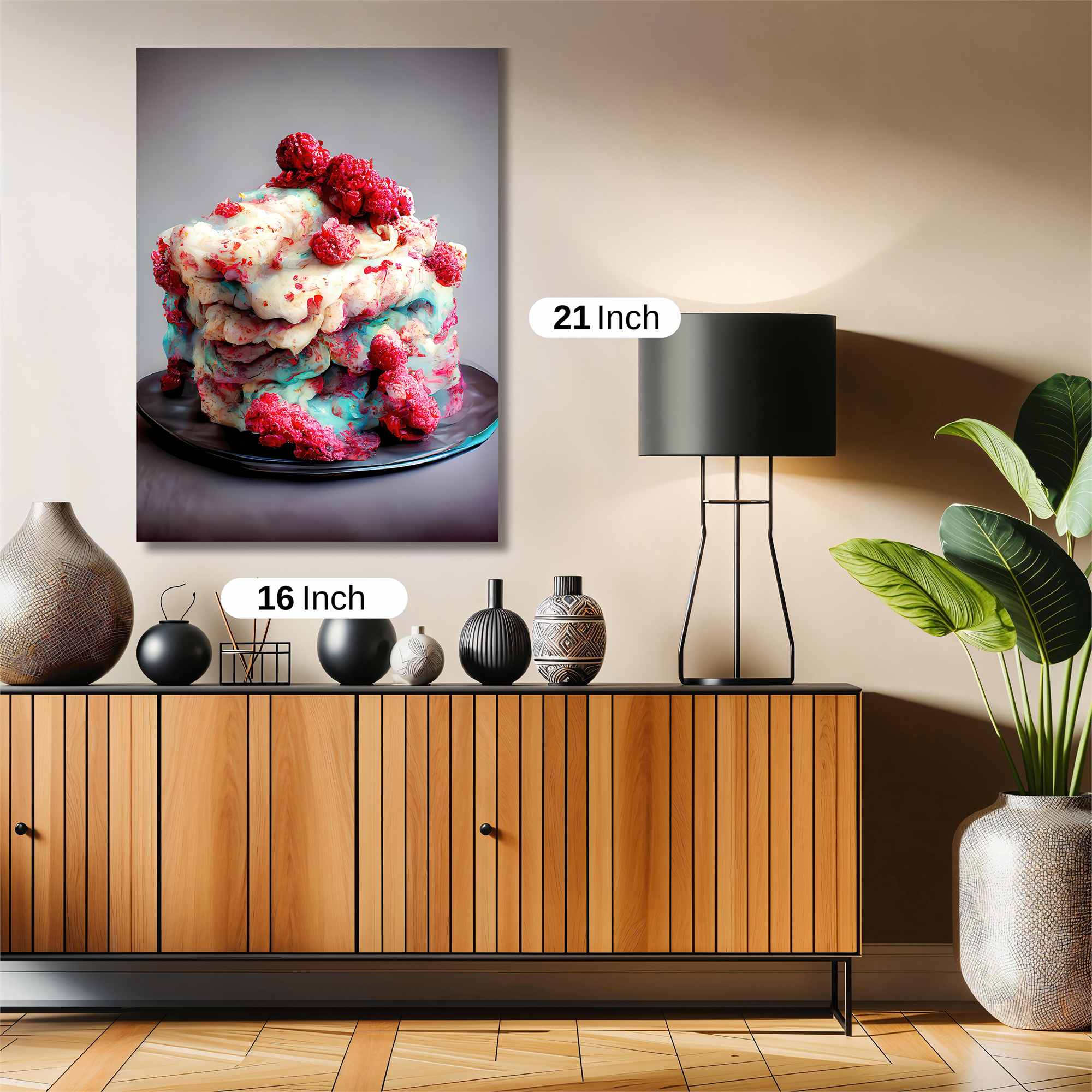 Raspberry Whimsy Safe Wall Magnetic / M