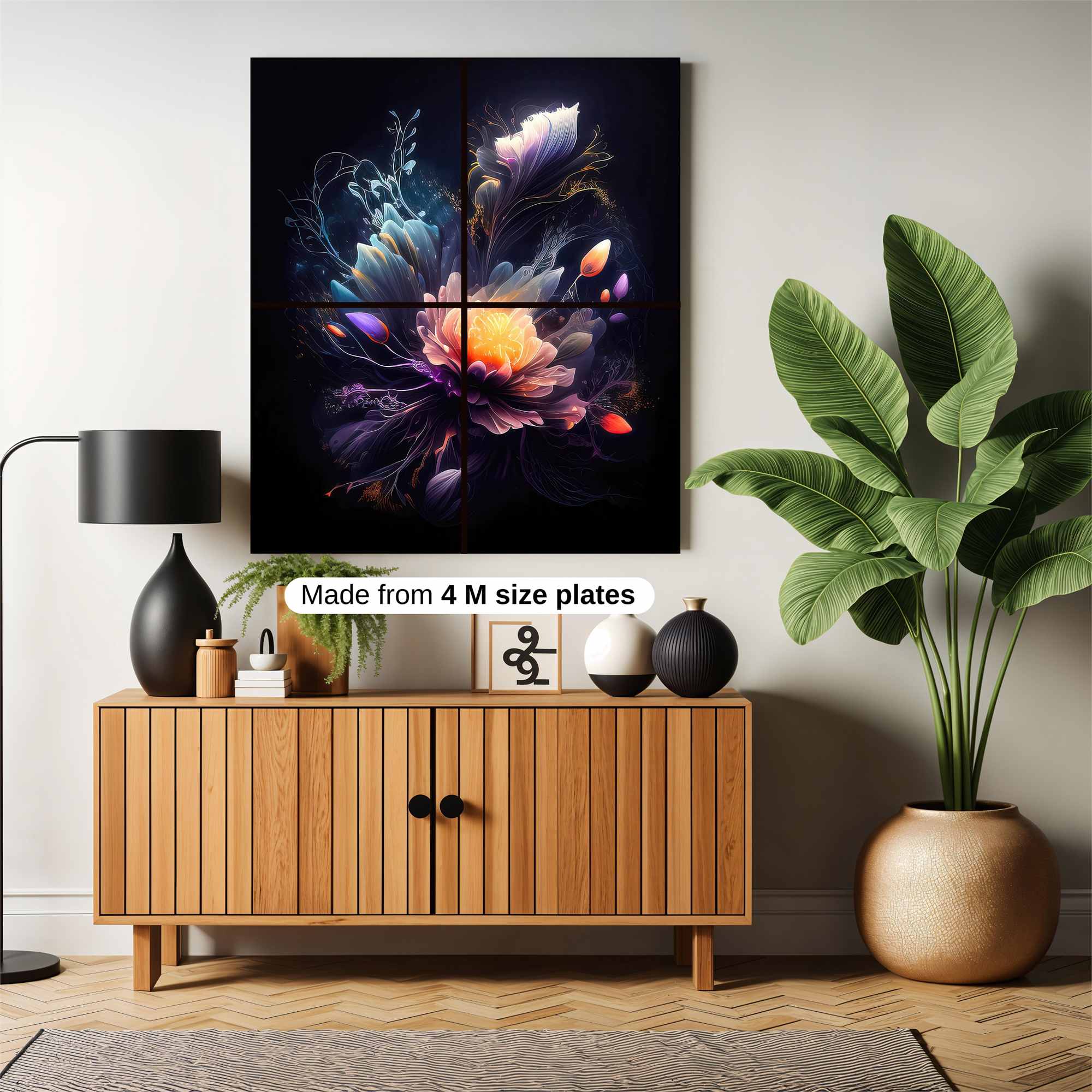 Lotus Luminescence Safe Wall Magnetic / M