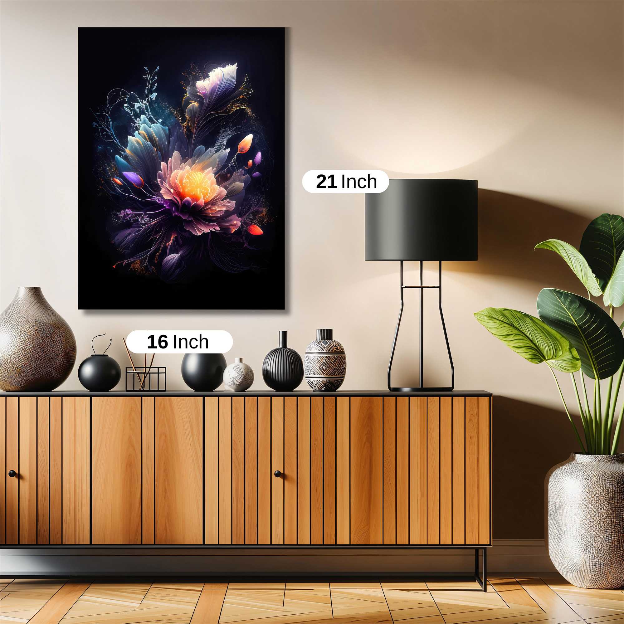 Lotus Luminescence Safe Wall Magnetic / M