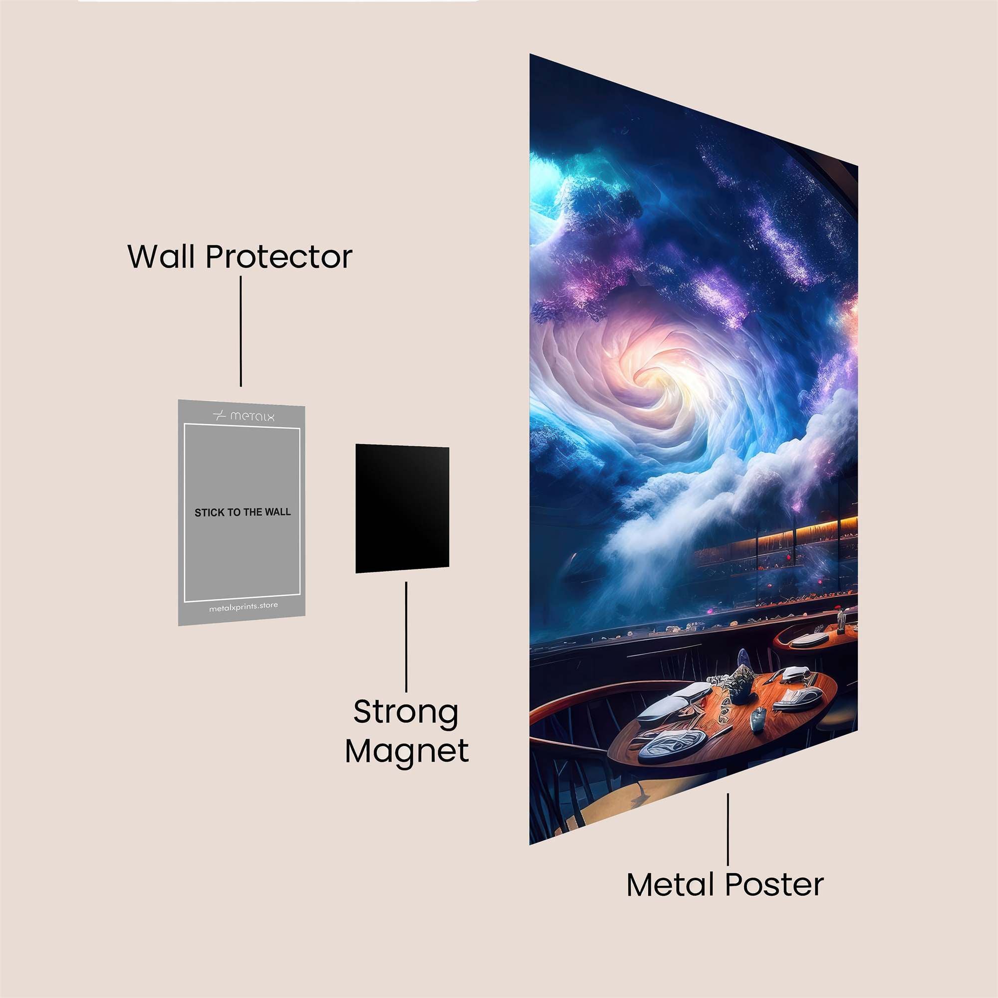 Galactic Serenity Safe Wall Magnetic / M