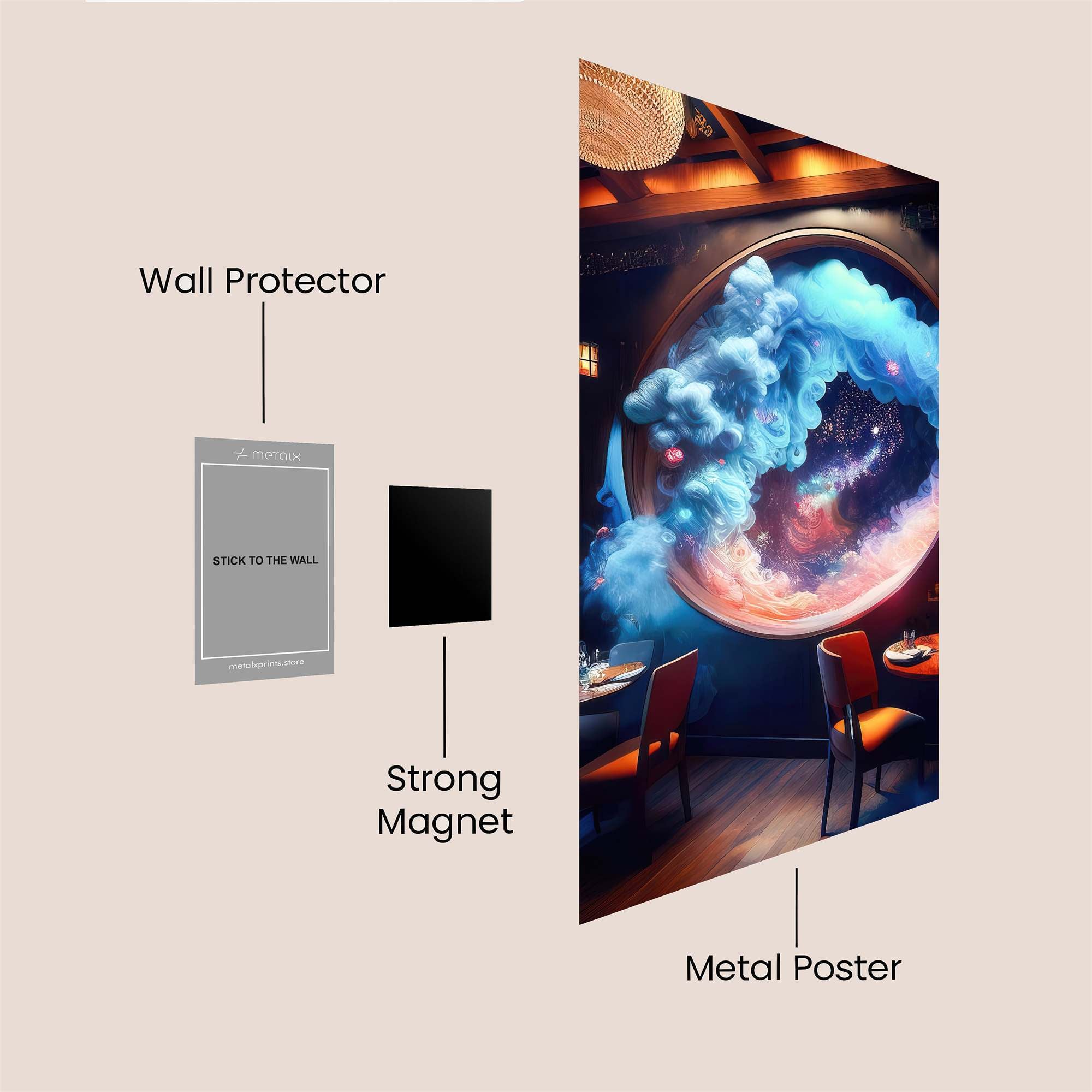 Galactic Serenity Safe Wall Magnetic / M
